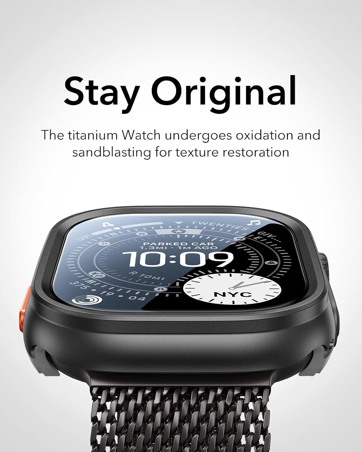 قاب ESR برای Apple Watch Ultra 4 (2026)/3/2/Ultra همراه محافظ صفحه نمایش قاب ESR برای Apple Watch Ultra 4 (2026)/3/2/Ultra همراه محافظ صفحه نمایش