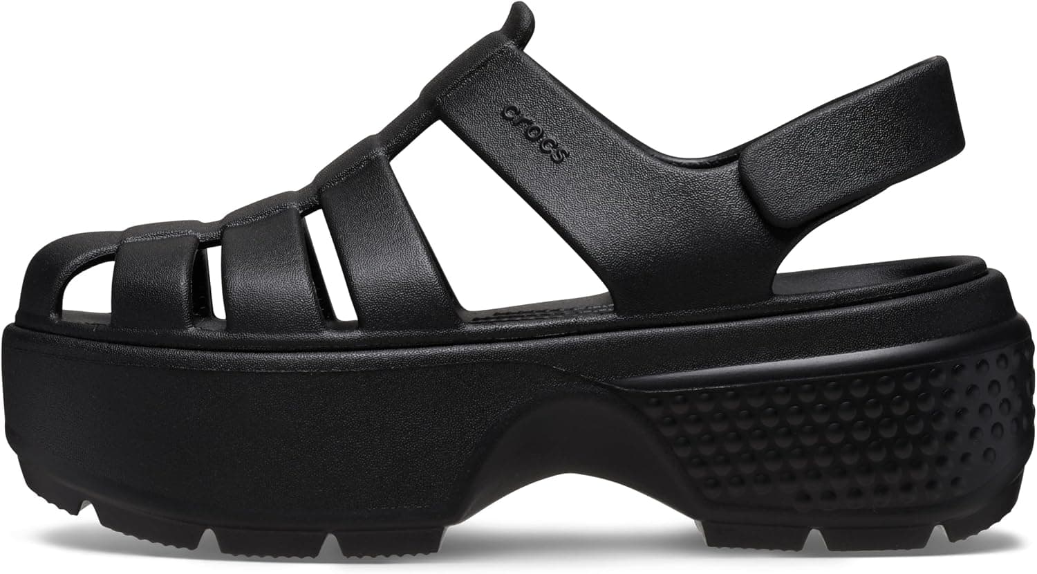 صندل یونیسکس بزرگسال Crocs پاشنهدار مدل Stomp Fisherman صندل یونیسکس بزرگسال Crocs پاشنهدار مدل Stomp Fisherman