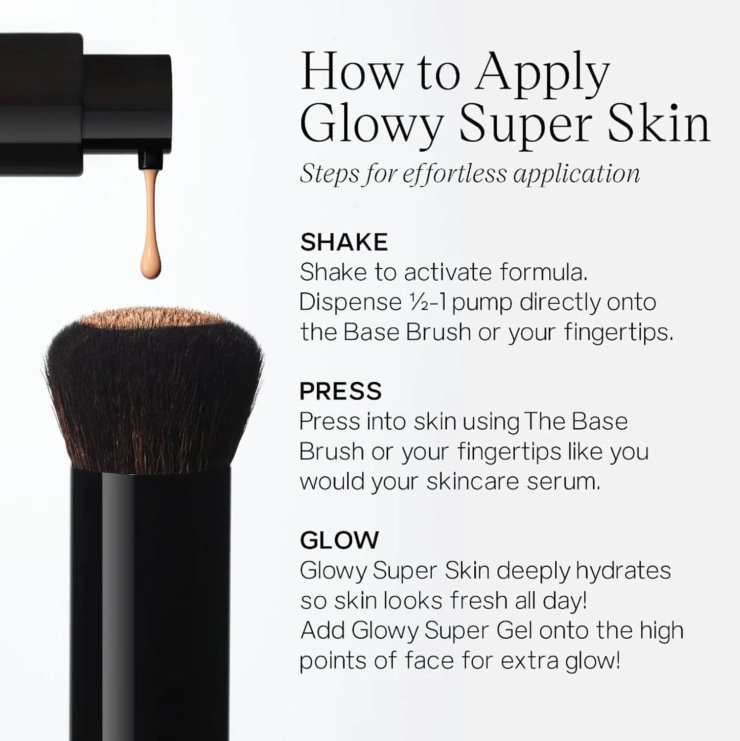 کرم پودر مایع Saie مدل Glowy Super Skin Tint با پوشش متوسط و هیالورونیک اسید شماره 14 حجم 1.01 oz کرم پودر مایع Saie مدل Glowy Super Skin Tint با پوشش متوسط و هیالورونیک اسید شماره 14 حجم 1.01 oz