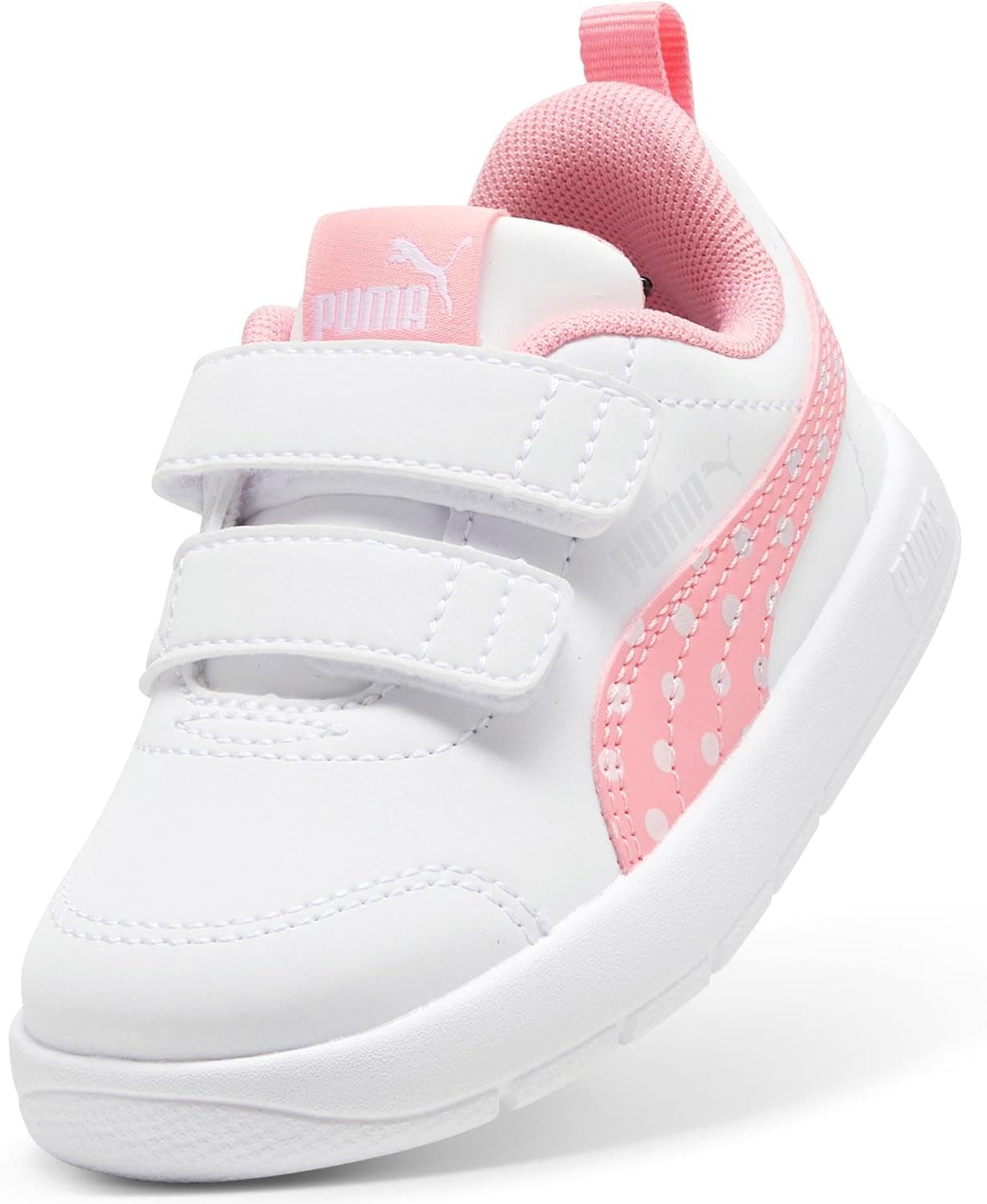کفش روزمره نوزاد PUMA Courtflex V3 Dotty V inf مدل 39875906 سفید کفش روزمره نوزاد PUMA Courtflex V3 Dotty V inf مدل 39875906 سفید
