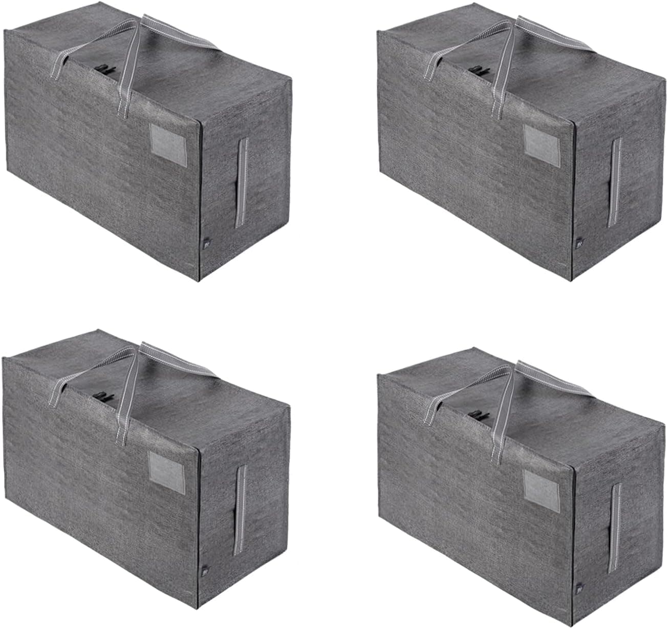 کیف نظمدهنده بزرگ VENO مقاوم برای اسبابکشی، خوابگاه و سفر، خاکستری تیره، 4 Pack کیف نظمدهنده بزرگ VENO مقاوم برای اسبابکشی، خوابگاه و سفر، خاکستری تیره، 4 Pack