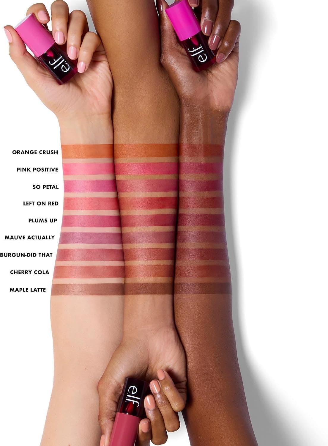 رژگونه تینت e.l.f. Sheer for It رنگ افرا لاته رژگونه تینت e.l.f. Sheer for It رنگ افرا لاته