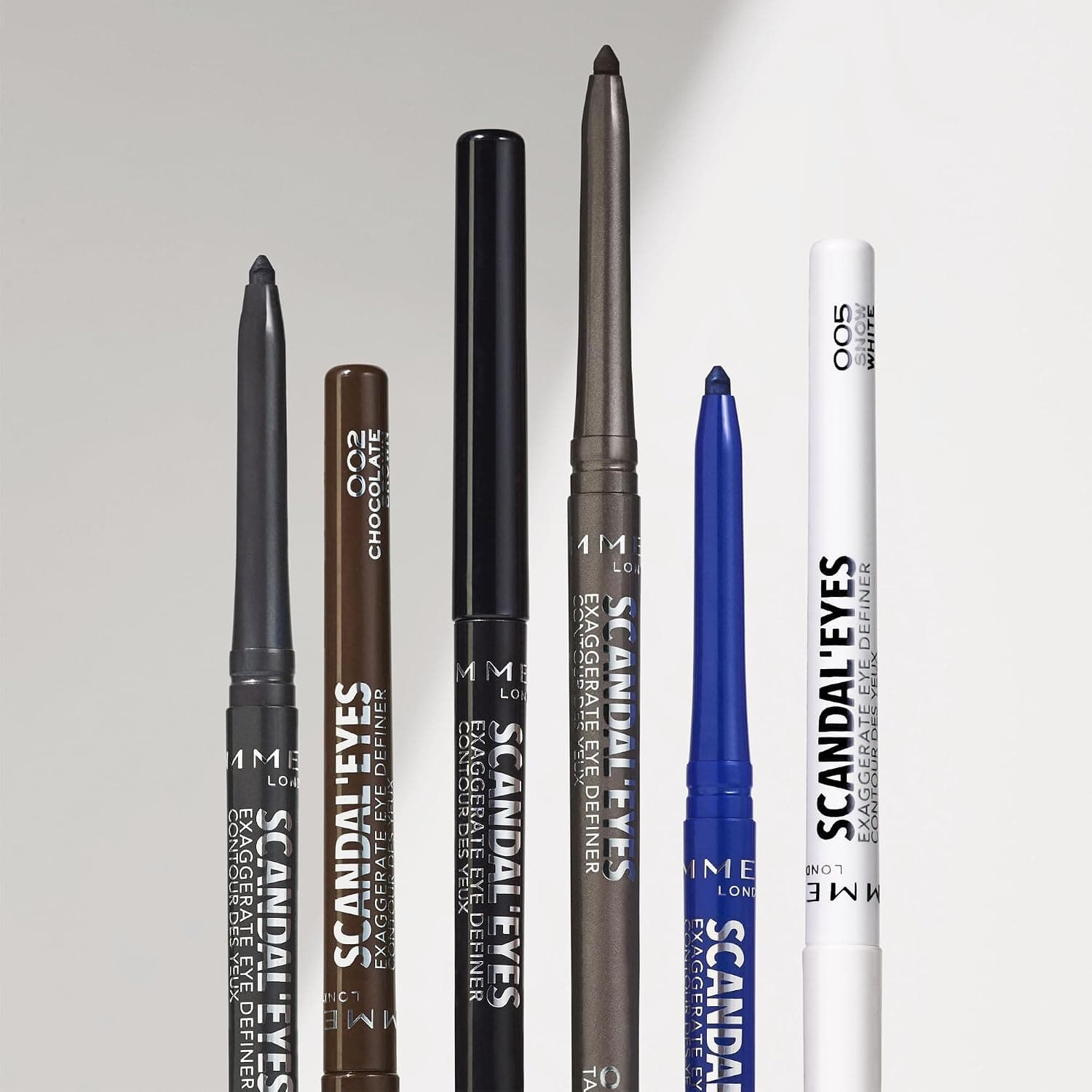 مداد چشم Rimmel Scandaleyes Exaggerate سفید برفی 0.35g مداد چشم Rimmel Scandaleyes Exaggerate سفید برفی 0.35g