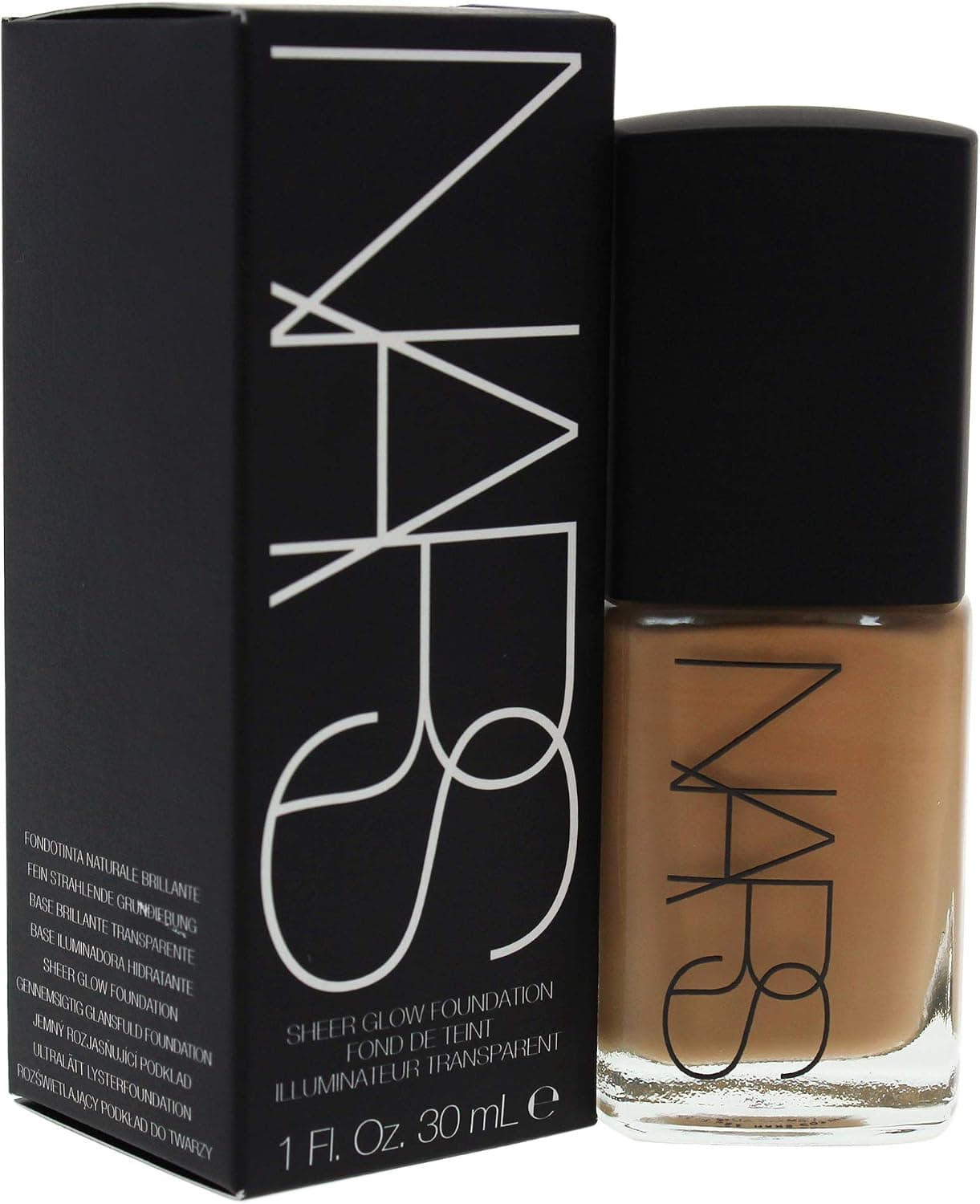 کرم پودر NARS Sheer Glow رنگ Punjab کرم پودر NARS Sheer Glow رنگ Punjab