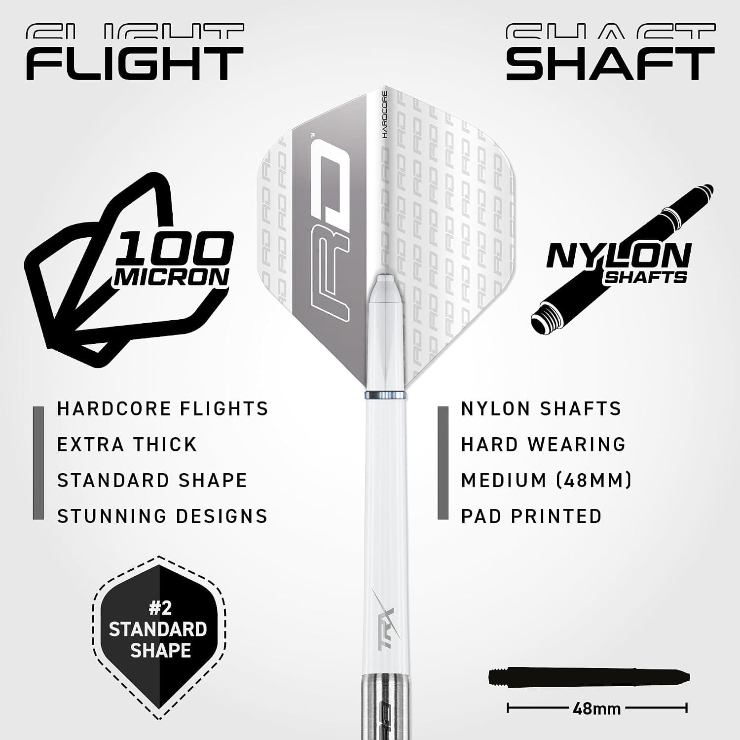ست دارت RED DRAGON تنگستن با Flights و Stems مدل Javelin Series در وزنهای 20g، 22g و 24g ست دارت RED DRAGON تنگستن با Flights و Stems مدل Javelin Series در وزنهای 20g، 22g و 24g