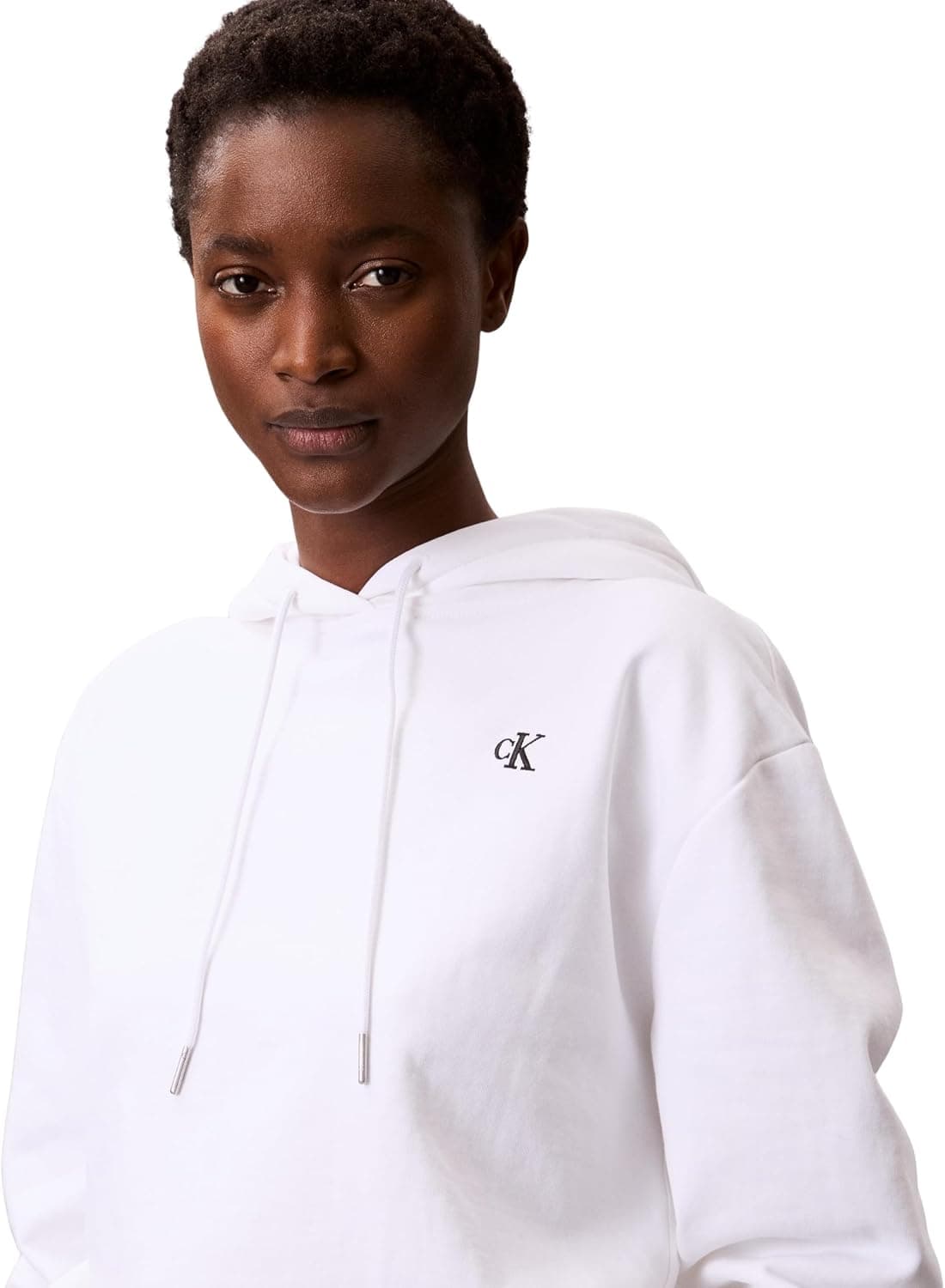 هودی زنانه Calvin Klein مدل LS MONOGRAM TERRY PO هودی زنانه Calvin Klein مدل LS MONOGRAM TERRY PO