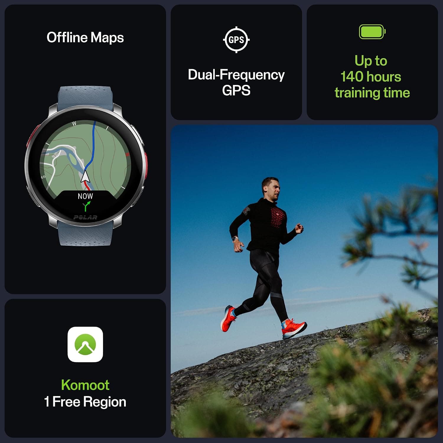 ساعت ورزشی هوشمند Polar مدل Vantage V3 با GPS مردانه و زنانه ساعت ورزشی هوشمند Polar مدل Vantage V3 با GPS مردانه و زنانه