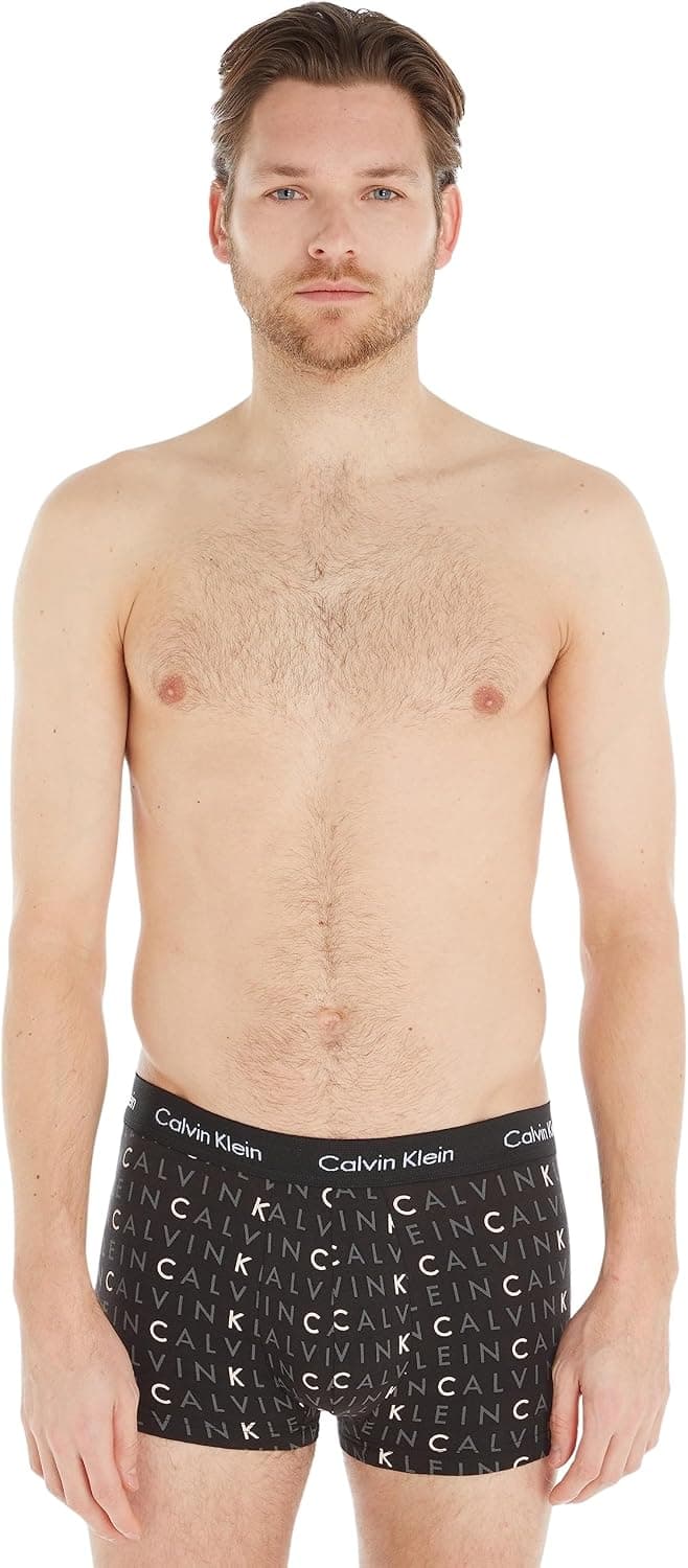 باکسر مردانه Calvin Klein کمر کم 3pk باکسر مردانه Calvin Klein کمر کم 3pk