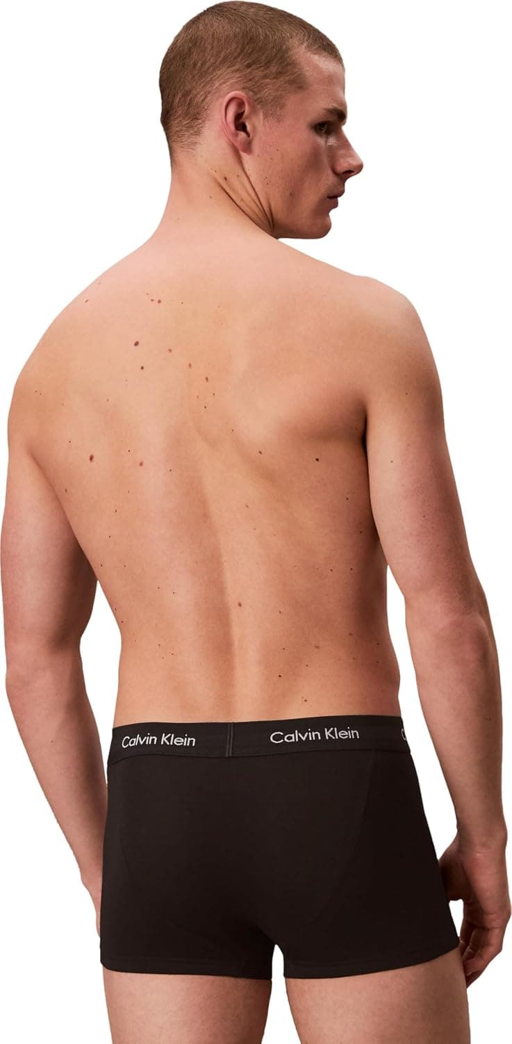 باکسر مردانه Calvin Klein کمر پایین بسته 3 عددی باکسر مردانه Calvin Klein کمر پایین بسته 3 عددی