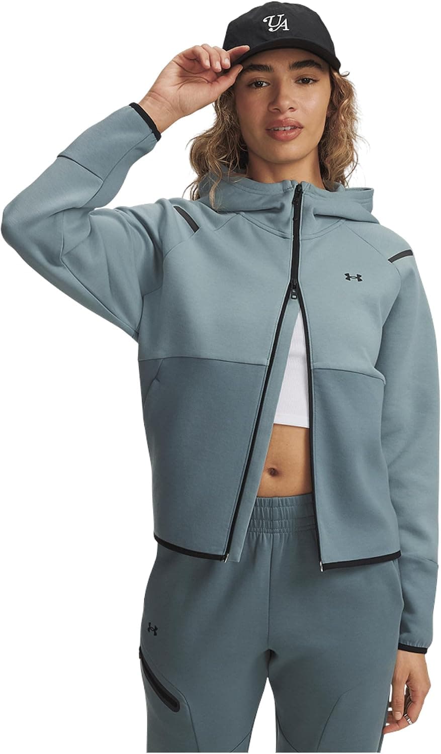 ژاکت زنانه بزرگسال Under Armour Unstoppable Fleece FZ ژاکت زنانه بزرگسال Under Armour Unstoppable Fleece FZ
