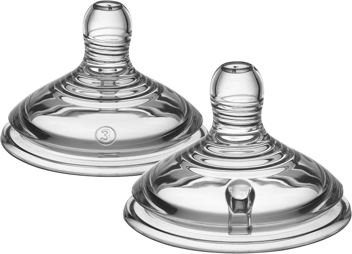 سرپستانک بطری Tommee Tippee Natural Start شبیه پستان ضدنفخ سیلیکونی 6m+ بسته 2 عددی سرپستانک بطری Tommee Tippee Natural Start شبیه پستان ضدنفخ سیلیکونی 6m+ بسته 2 عددی