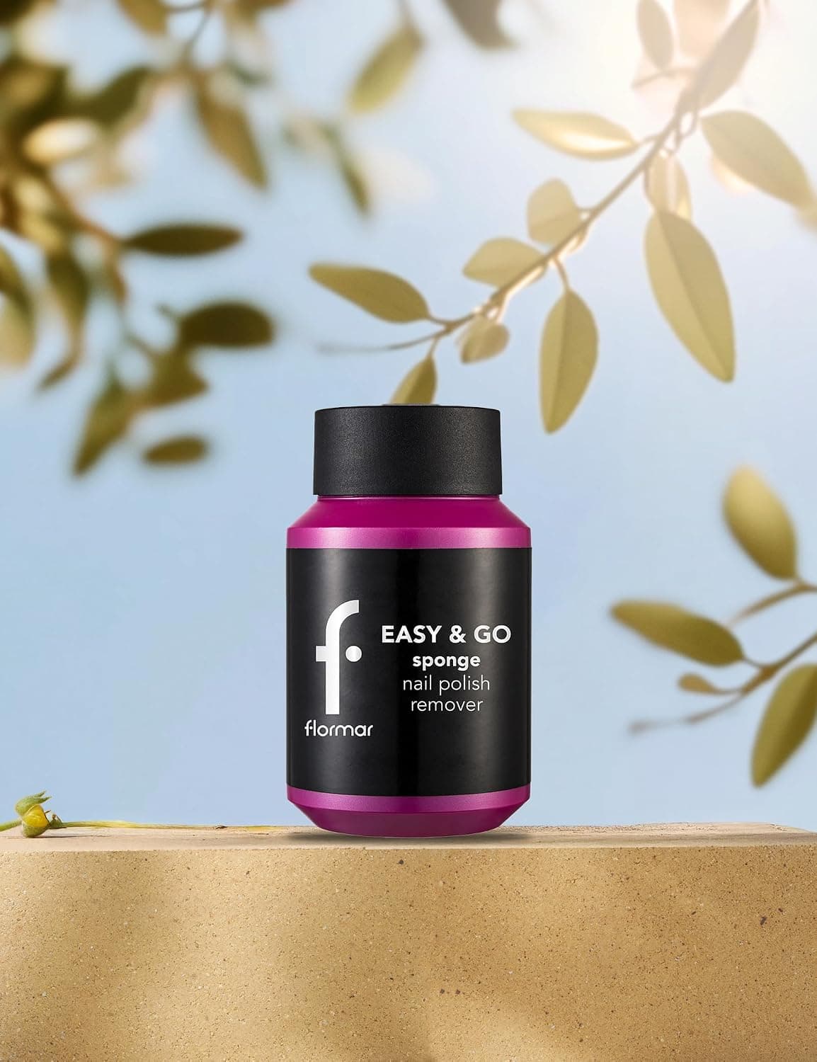 پاککننده اسفنجی لاک ناخن Flormar Easy & Go حاوی استون و عصاره گل ارکیده پاککننده اسفنجی لاک ناخن Flormar Easy & Go حاوی استون و عصاره گل ارکیده
