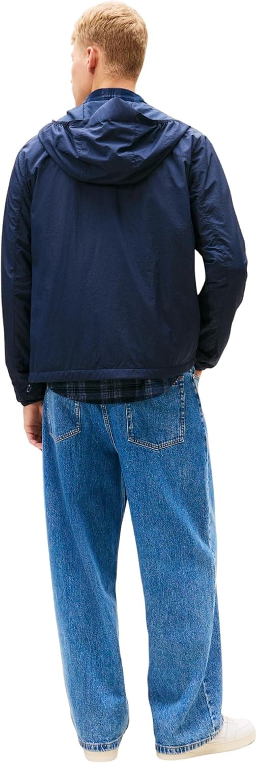 بادگیر مردانه Tommy Jeans فلیس مدل TJM FLEECE CHICAGO JACKET EXT بادگیر مردانه Tommy Jeans فلیس مدل TJM FLEECE CHICAGO JACKET EXT