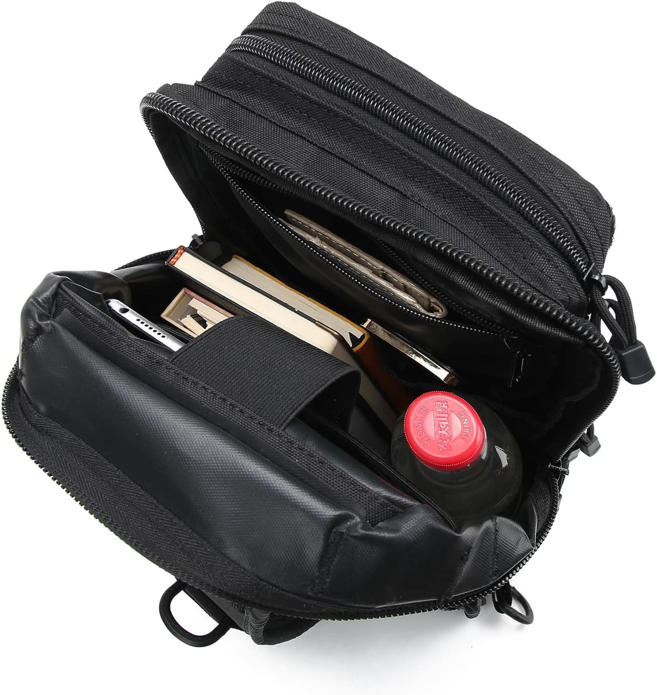 کیف دوشی تاکتیکی کوچک SXJWISHES مدل Molle EDC کیف دوشی تاکتیکی کوچک SXJWISHES مدل Molle EDC
