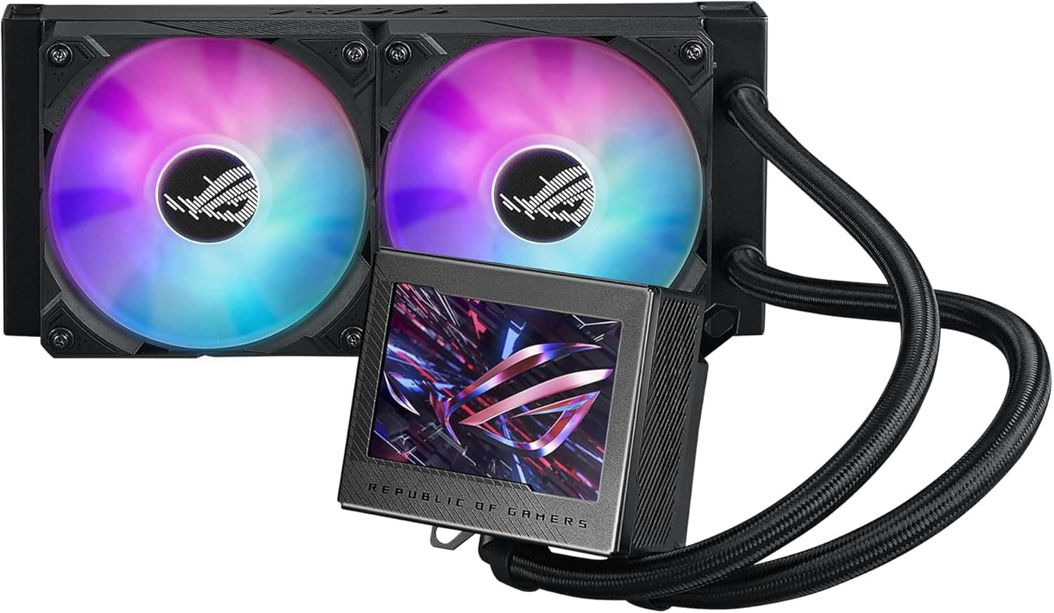 خنککننده مایع پردازنده ASUS ROG Ryujin III 240 ARGB OLED LCD 240mm مدل 90RC00K1-M0UAY0 خنککننده مایع پردازنده ASUS ROG Ryujin III 240 ARGB OLED LCD 240mm مدل 90RC00K1-M0UAY0