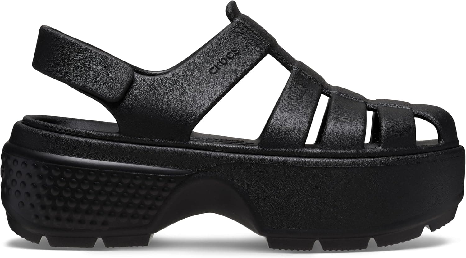 صندل یونیسکس بزرگسال Crocs پاشنهدار مدل Stomp Fisherman صندل یونیسکس بزرگسال Crocs پاشنهدار مدل Stomp Fisherman