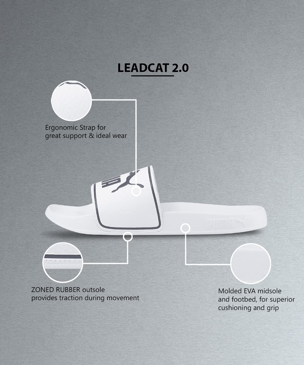 صندل یونیسکس بزرگسالان PUMA مدل Leadcat 2.0 Bx صندل یونیسکس بزرگسالان PUMA مدل Leadcat 2.0 Bx