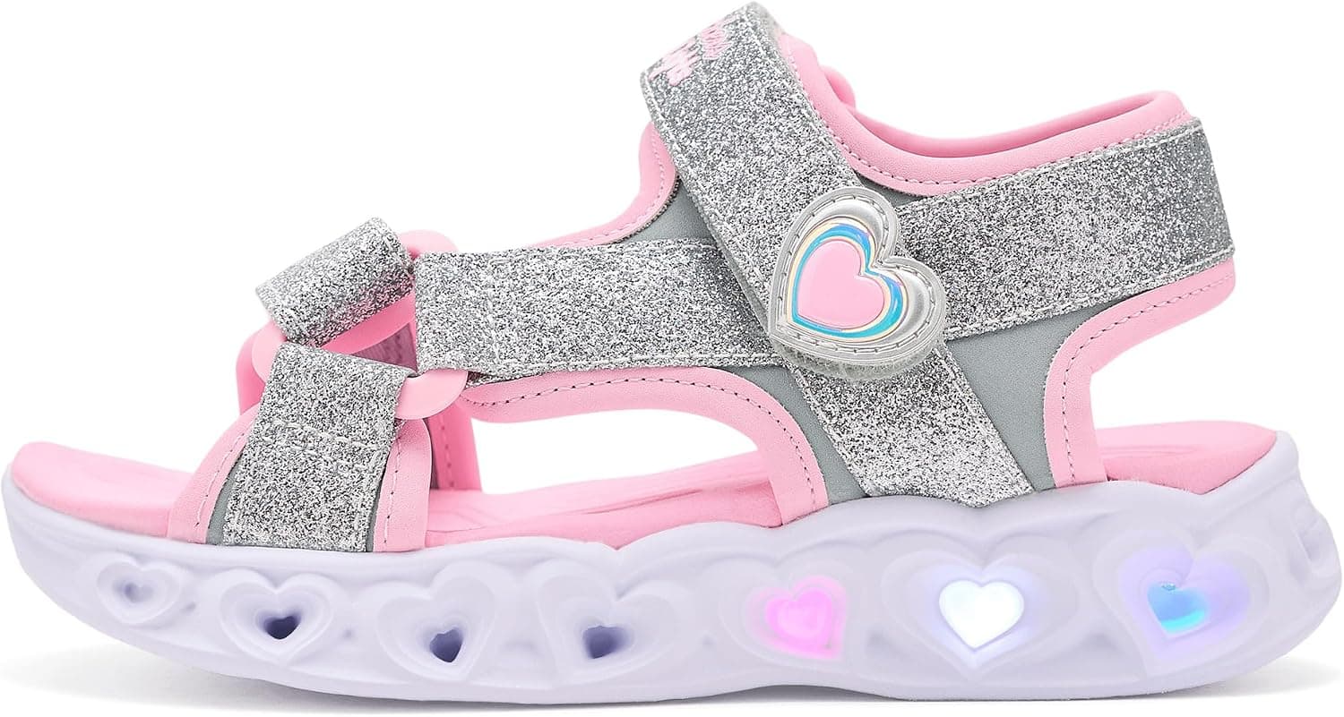 صندل دخترانه Skechers Heart Lights صندل دخترانه Skechers Heart Lights
