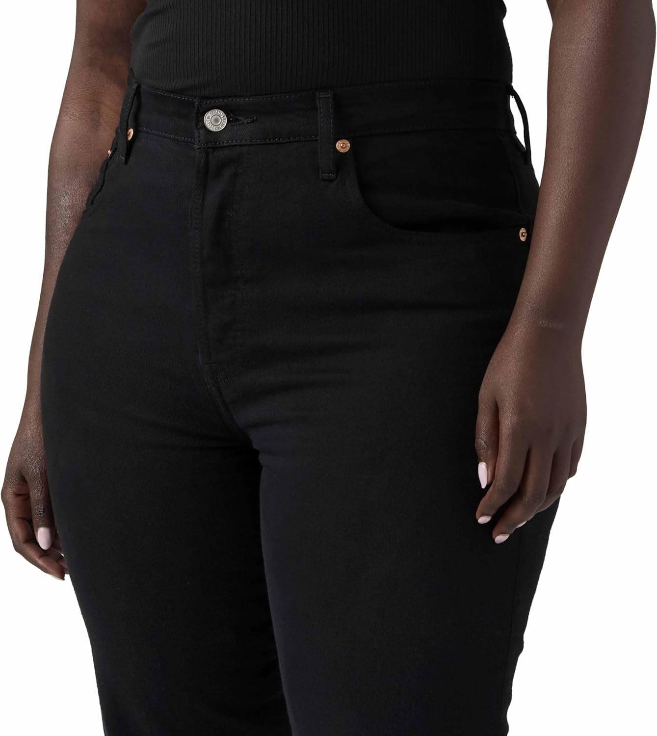 شلوار جین زنانه Levi's مدل 501 کراپ شلوار جین زنانه Levi's مدل 501 کراپ