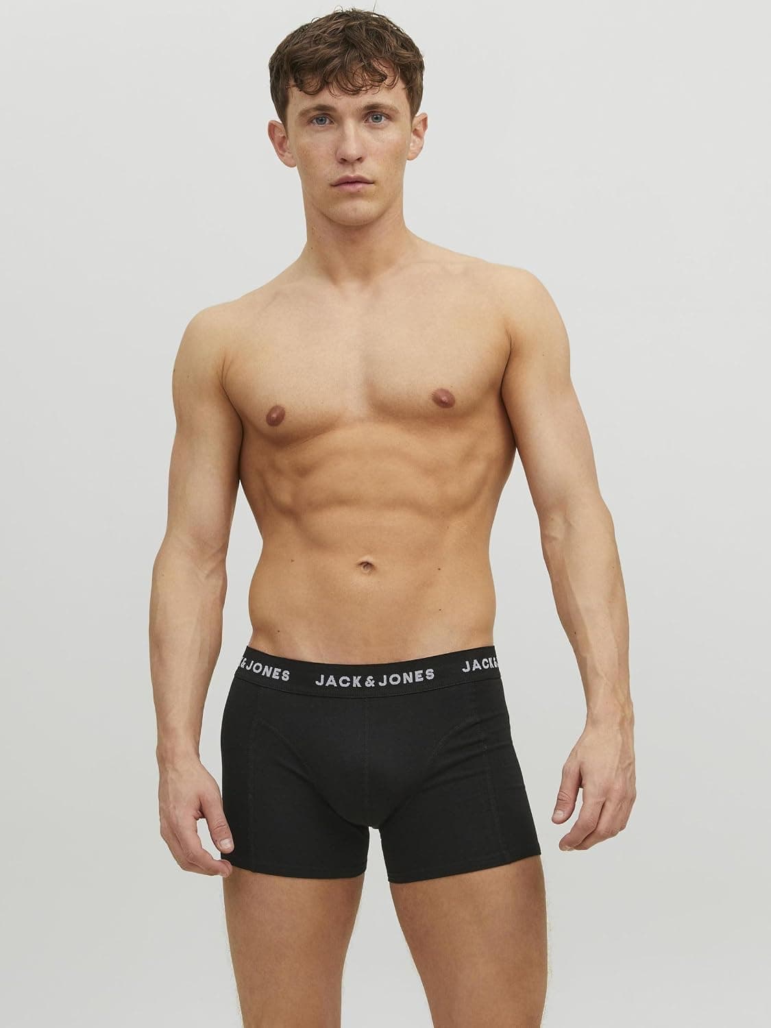 باکسر مردانه JACK & JONES بسته 5 عددی باکسر مردانه JACK & JONES بسته 5 عددی