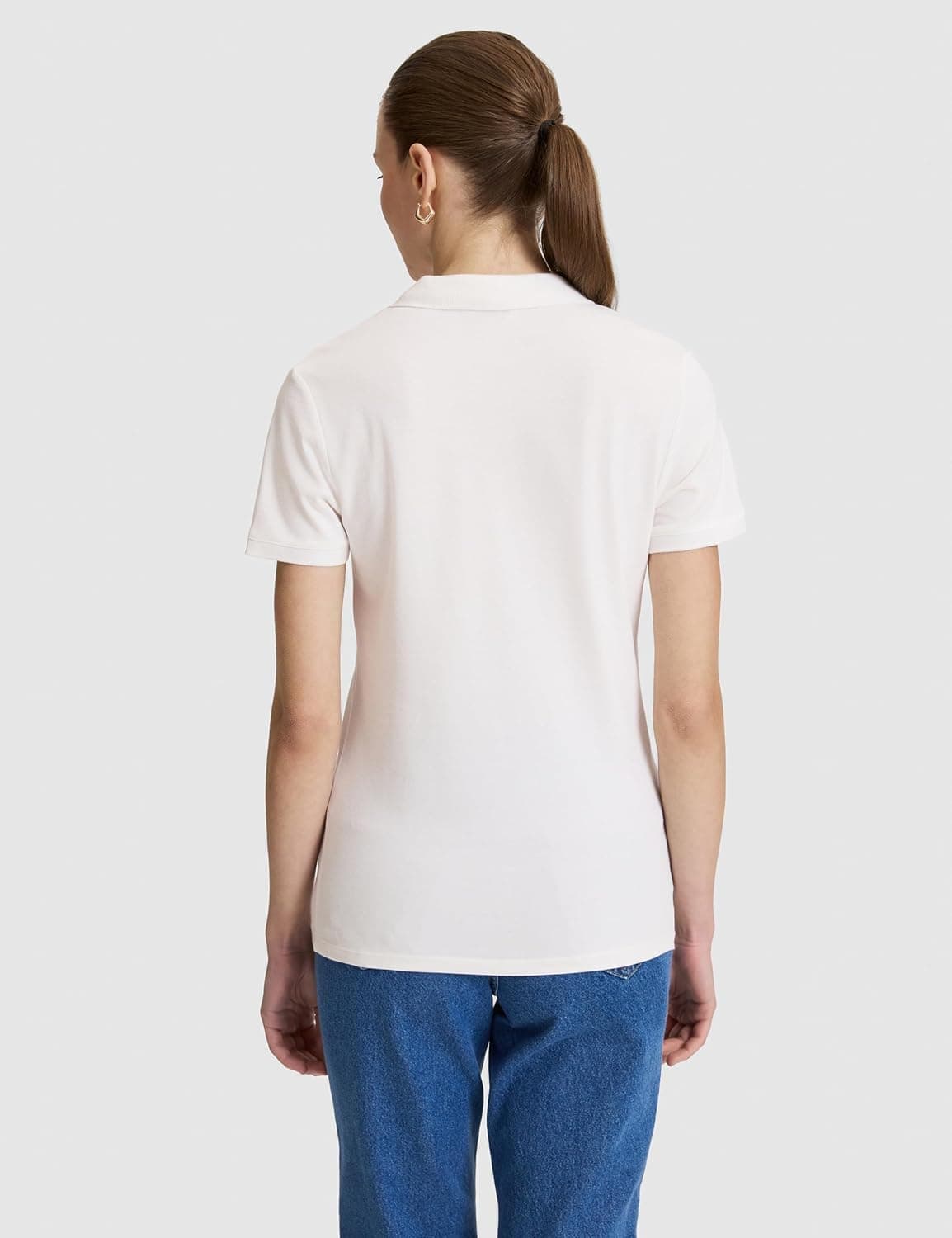 تیشرت زنانه Pierre Cardin سفید بیسیک مدل 50325456-VR013 تیشرت زنانه Pierre Cardin سفید بیسیک مدل 50325456-VR013