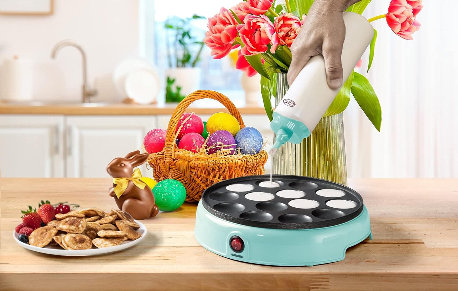 ملاقه خمیر Bestron با مدرج 700 ml سبز ملاقه خمیر Bestron با مدرج 700 ml سبز