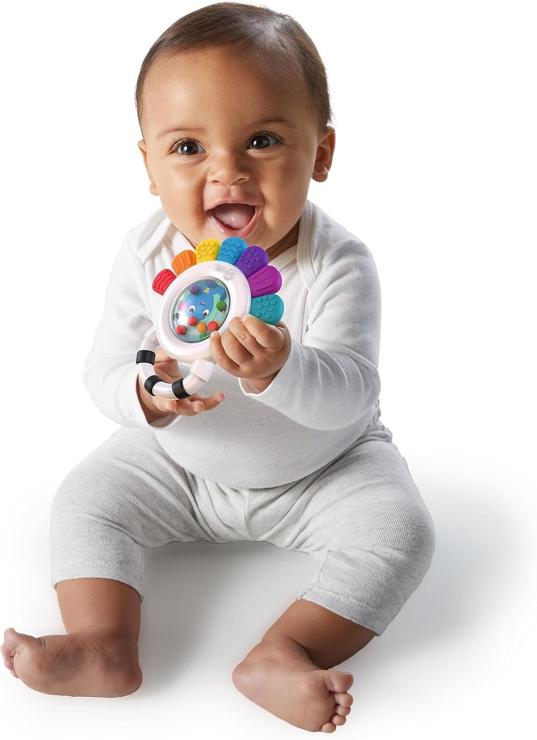 اسباببازی حسی چندمنظوره جغجغه و دندانگیر نوزاد Baby Einstein مدل Outstanding Opus The Octopus، بدون BPA، قابل خنککردن، مناسب 3 ماه به بالا، 1pk اسباببازی حسی چندمنظوره جغجغه و دندانگیر نوزاد Baby Einstein مدل Outstanding Opus The Octopus، بدون BPA، قابل خنککردن، مناسب 3 ماه به بالا، 1pk