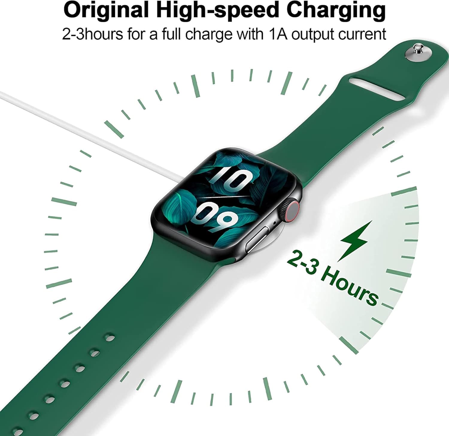 کابل شارژ مغناطیسی xiwxi مناسب Apple Watch پورت USB C سفید 1M کابل شارژ مغناطیسی xiwxi مناسب Apple Watch پورت USB C سفید 1M