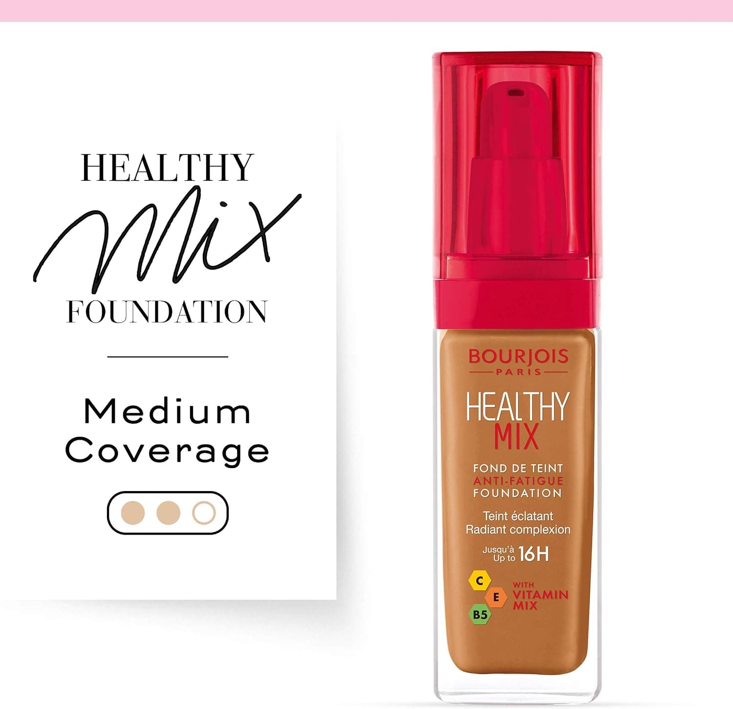 کرم پودر Bourjois Healthy Mix ضد خستگی مدل 59 کهربایی 30ml کرم پودر Bourjois Healthy Mix ضد خستگی مدل 59 کهربایی 30ml
