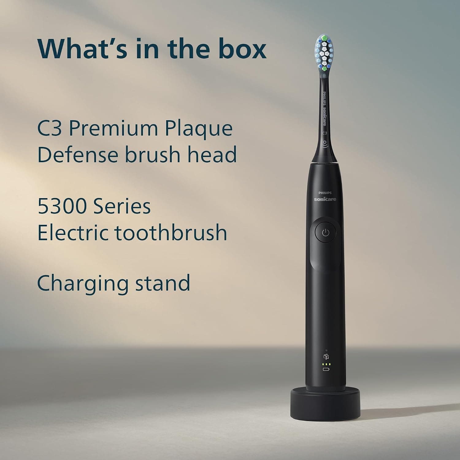 مسواک برقی PHILIPS Sonicare 5300 مشکی مدل HX7101/05 مسواک برقی PHILIPS Sonicare 5300 مشکی مدل HX7101/05