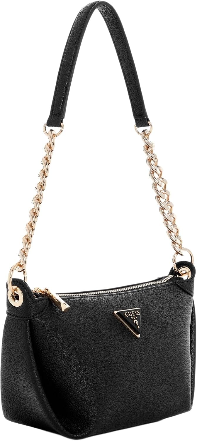 کیف دوشی زنانه GUESS با زیپ بالا مدل Meridian کیف دوشی زنانه GUESS با زیپ بالا مدل Meridian