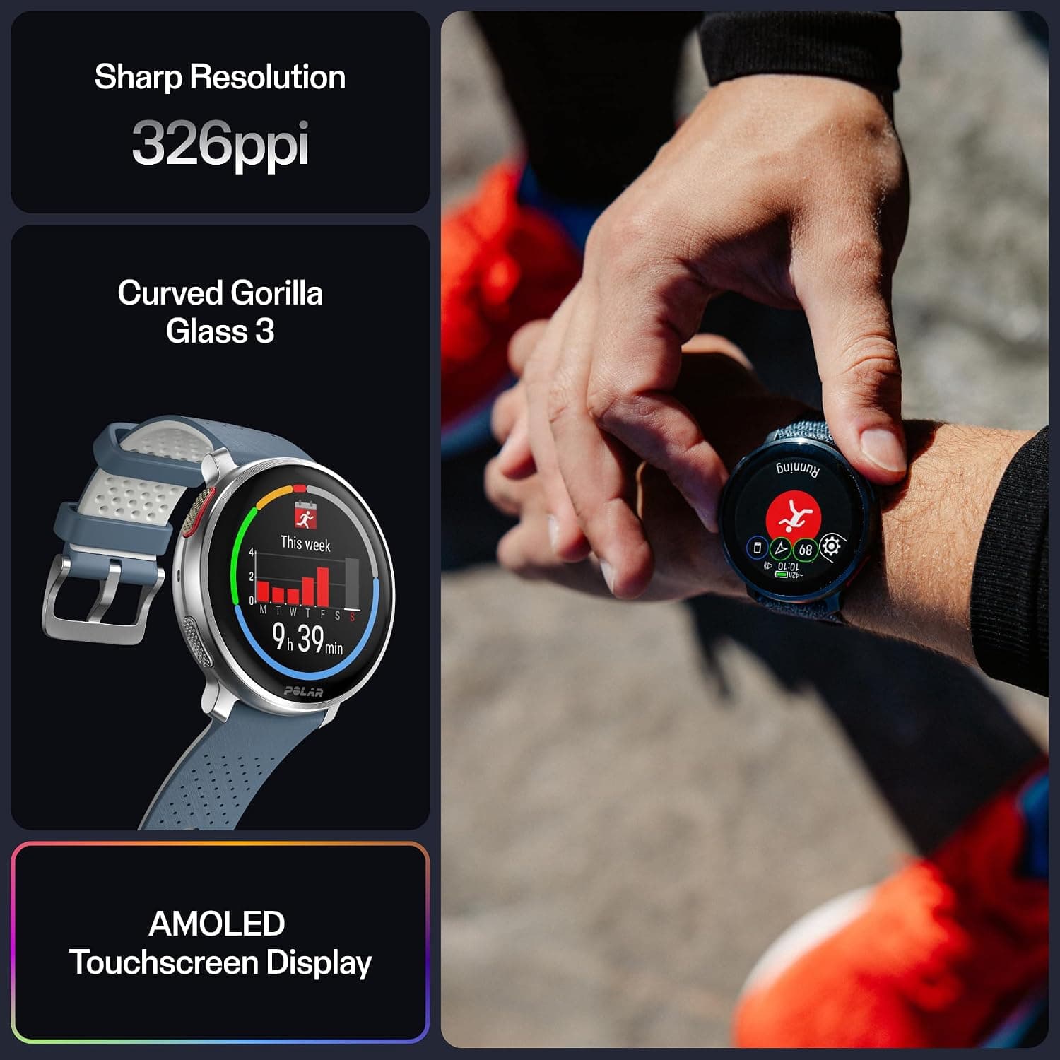 ساعت ورزشی هوشمند Polar مدل Vantage V3 با GPS مردانه و زنانه ساعت ورزشی هوشمند Polar مدل Vantage V3 با GPS مردانه و زنانه
