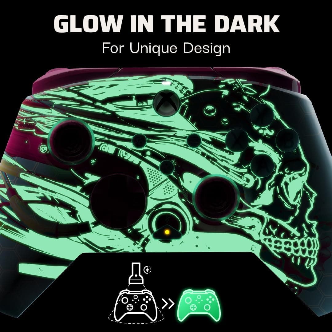 کنترلر بازی سیمی PDP مدل REMATCH GLOW Android Dreams برای Xbox و PC کنترلر بازی سیمی PDP مدل REMATCH GLOW Android Dreams برای Xbox و PC