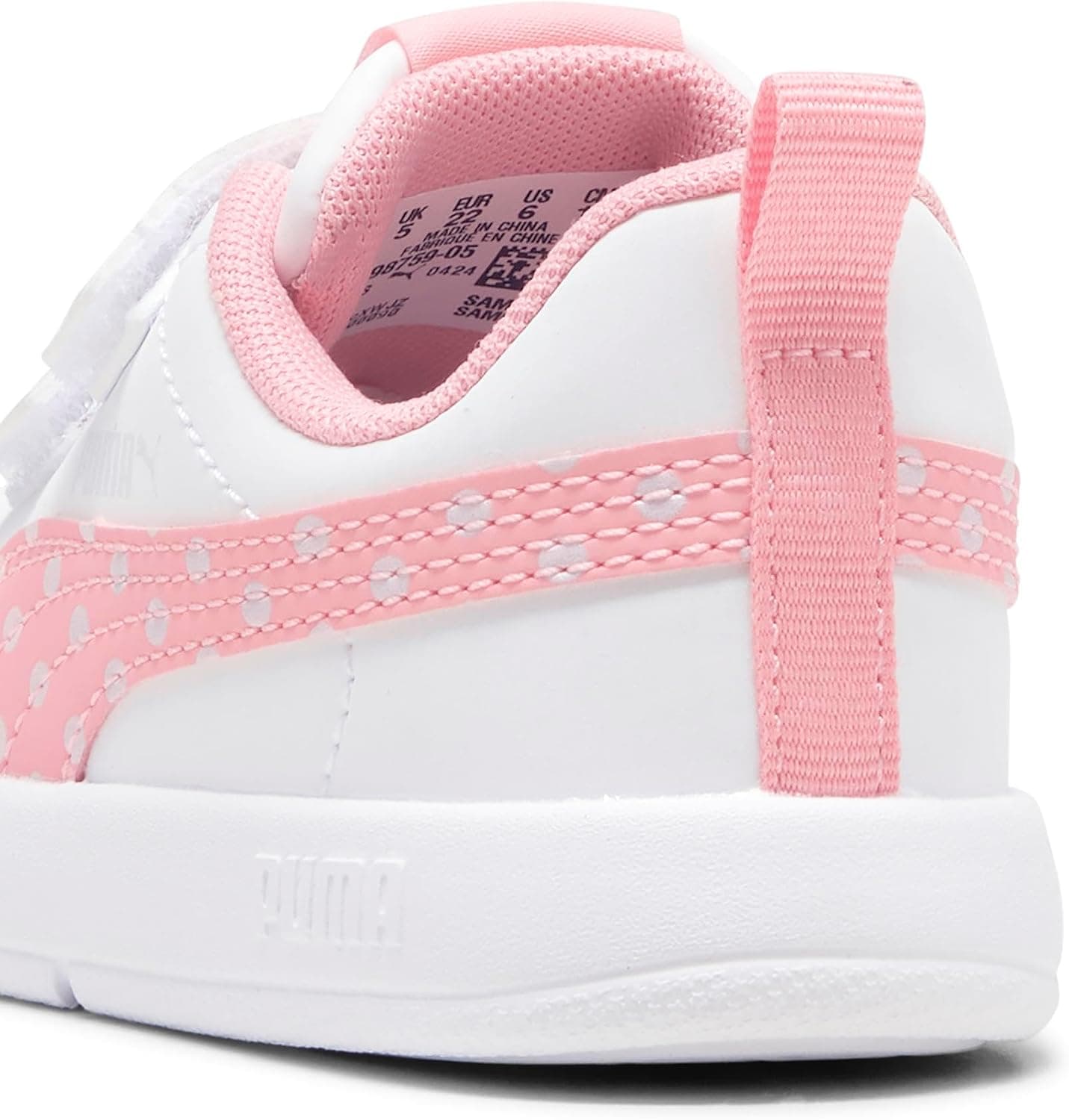 کفش روزمره نوزاد PUMA Courtflex V3 Dotty V inf مدل 39875906 سفید کفش روزمره نوزاد PUMA Courtflex V3 Dotty V inf مدل 39875906 سفید