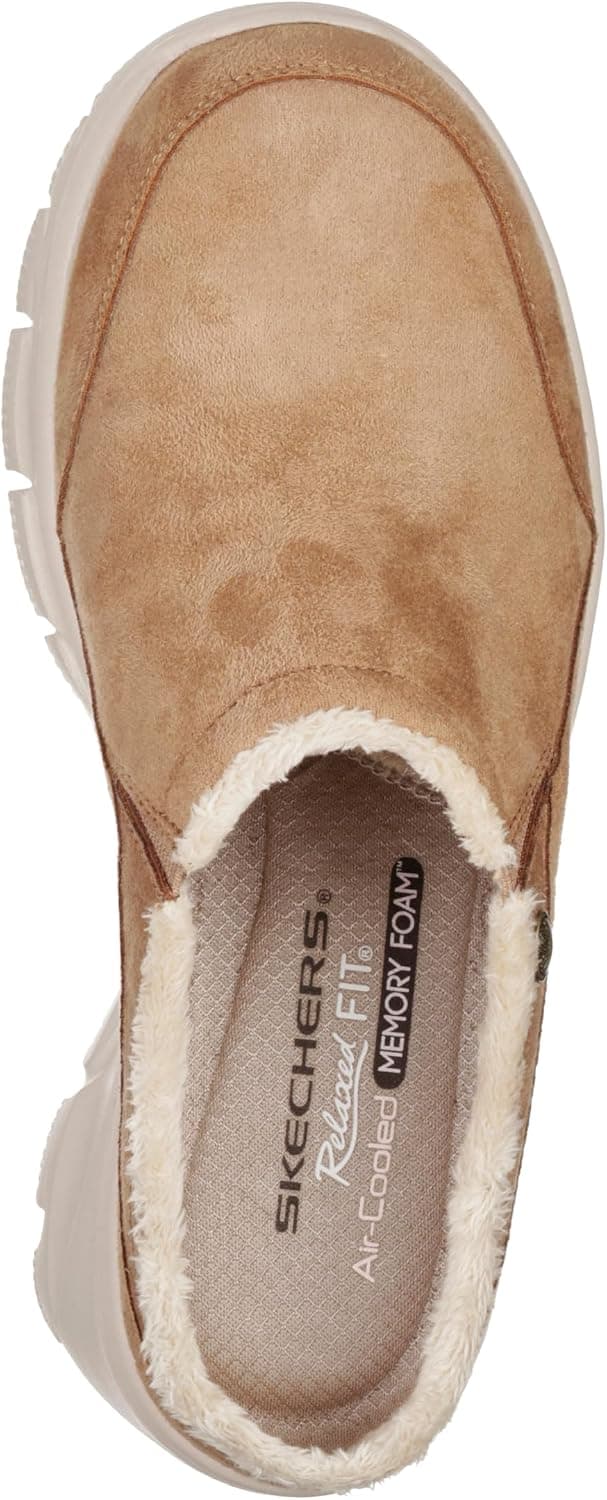 کفش موله زنانه Skechers بدون بند پشت باز مدل Easy Going-Latte-Twin Gore کفش موله زنانه Skechers بدون بند پشت باز مدل Easy Going-Latte-Twin Gore