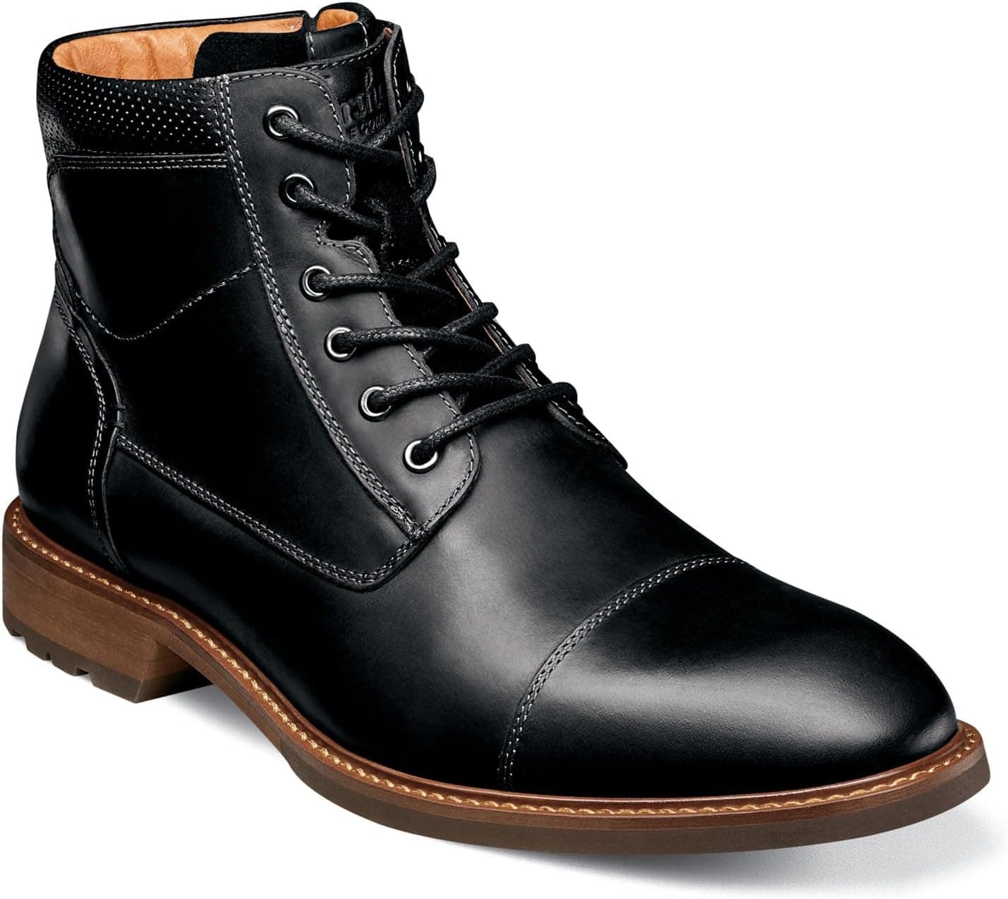 بوت مردانه ساقکوتاه Florsheim مدل Chalet با پنجه تقویتشده بوت مردانه ساقکوتاه Florsheim مدل Chalet با پنجه تقویتشده