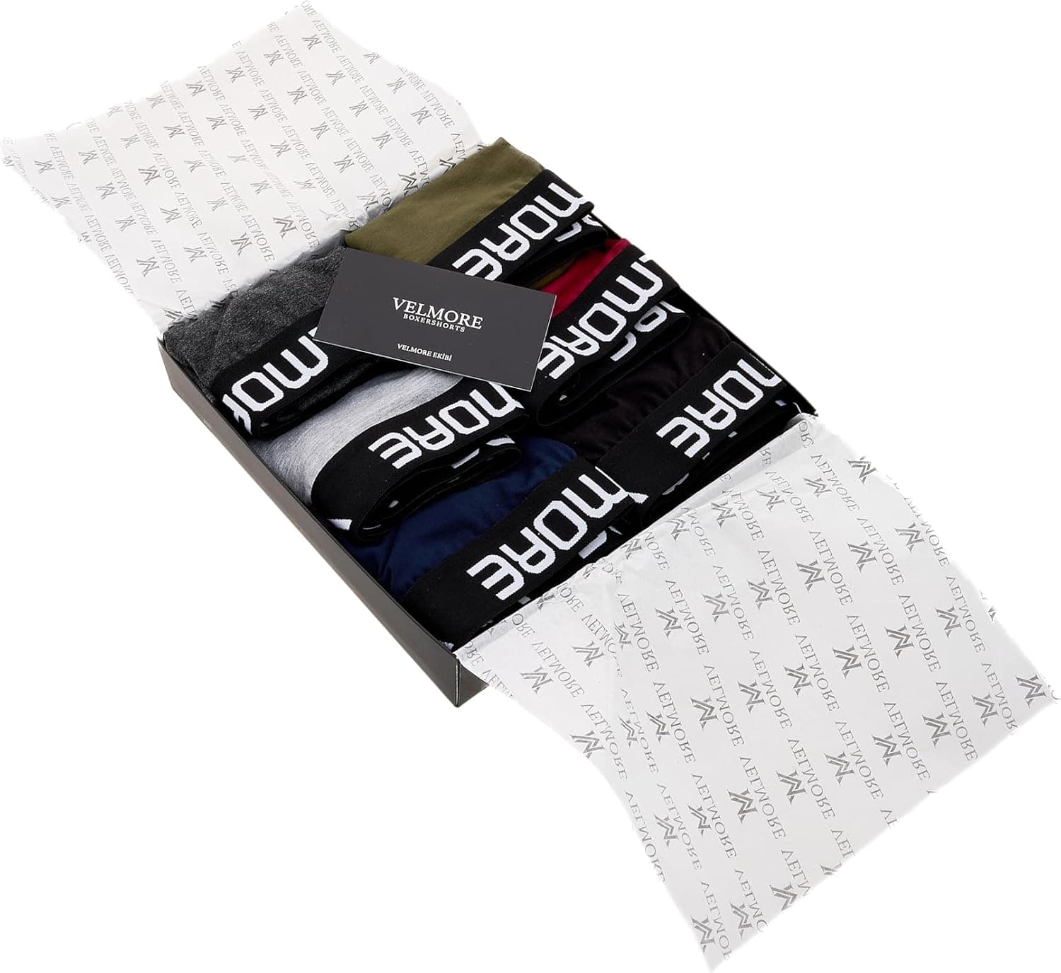 شورت باکسر مردانه VELMORE نخی و لاکرا بسته ۶ عددی شورت باکسر مردانه VELMORE نخی و لاکرا بسته ۶ عددی