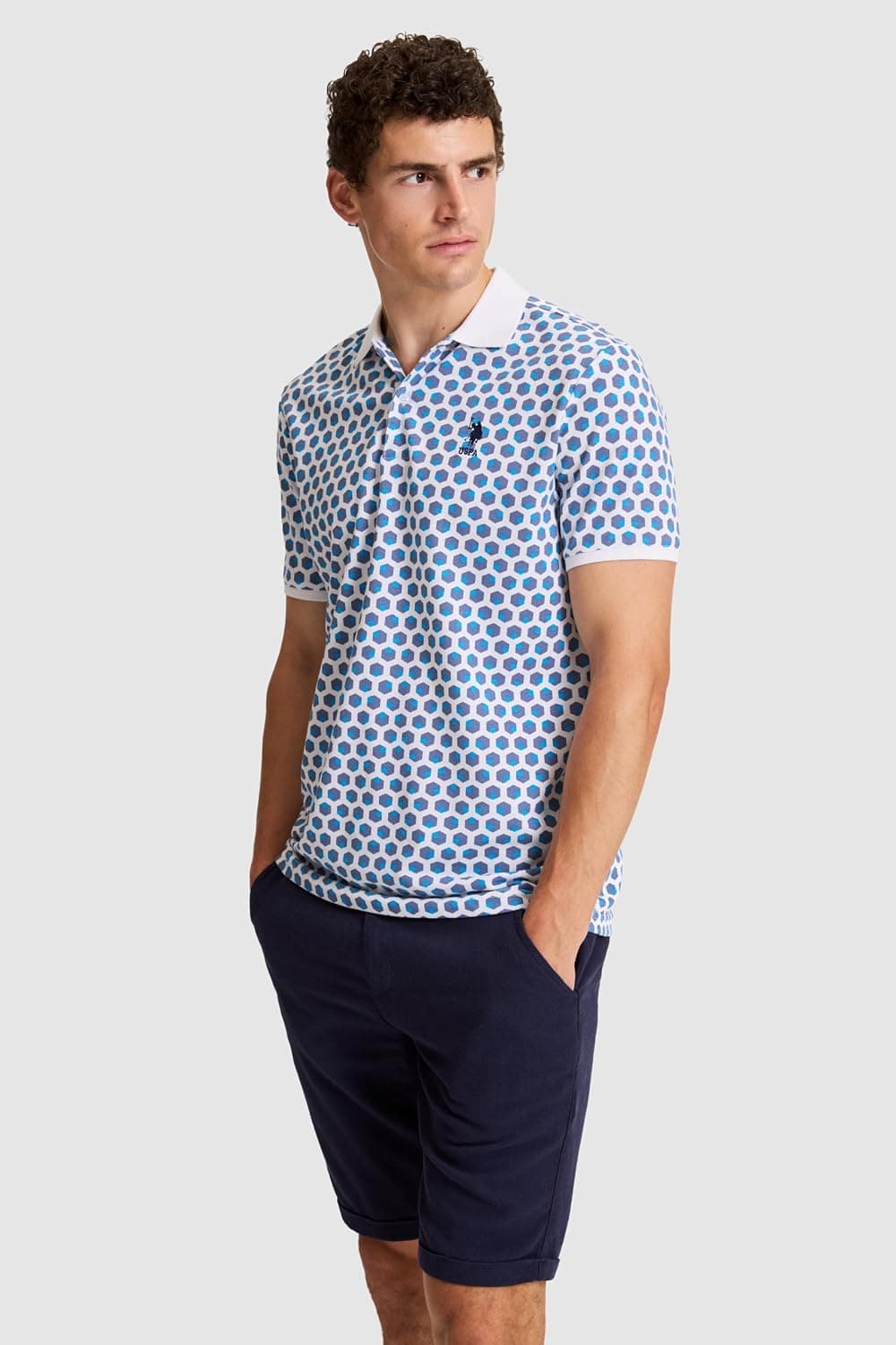 تیشرت مردانه U.S. POLO ASSN. سفید مدل 50326962-VR013 تیشرت مردانه U.S. POLO ASSN. سفید مدل 50326962-VR013
