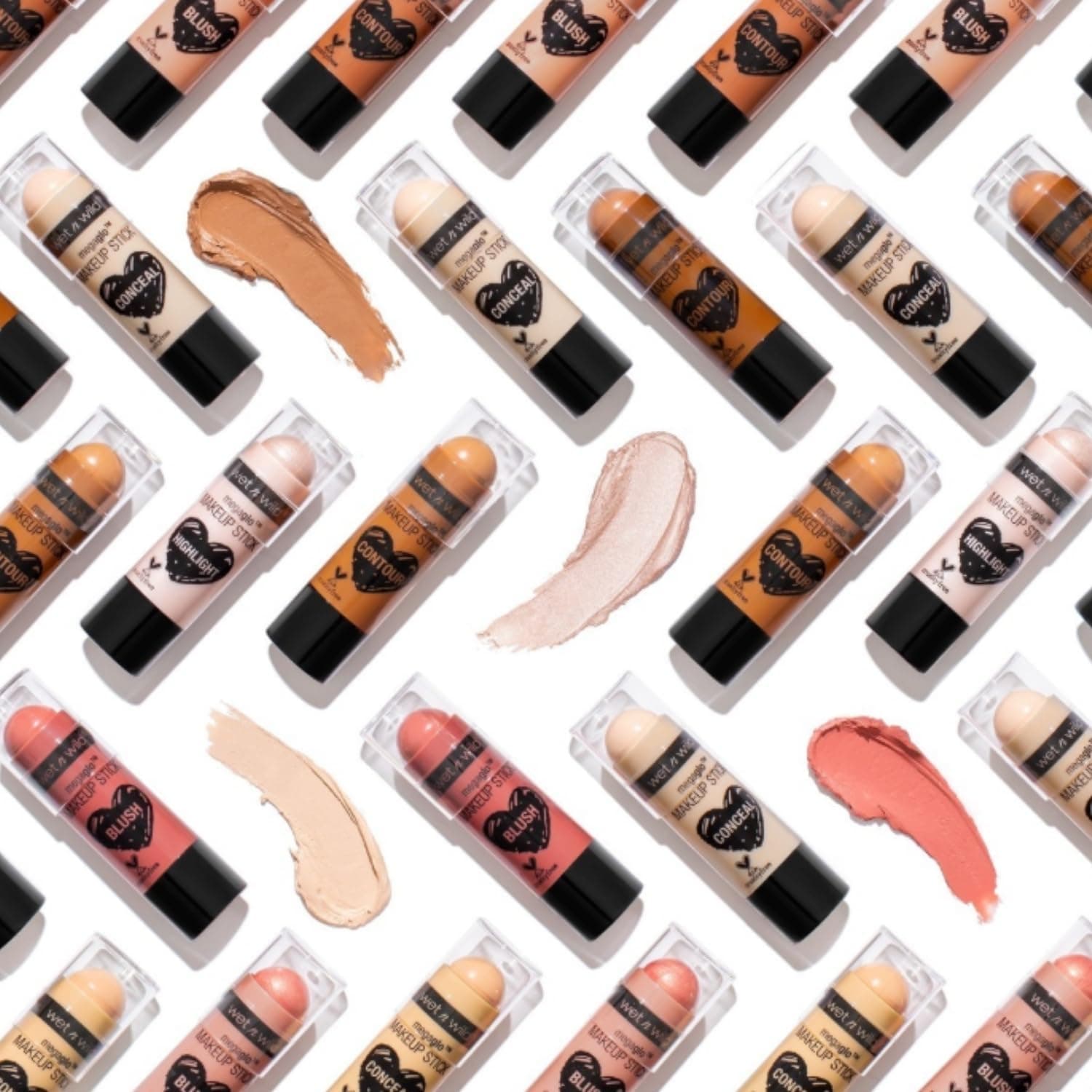 استیک آرایشی Wet n Wild MegaGlo چندکاره با رنگ قابل تنظیم، وگان و بدون تست حیوانی رنگ Where's Walnut? استیک آرایشی Wet n Wild MegaGlo چندکاره با رنگ قابل تنظیم، وگان و بدون تست حیوانی رنگ Where's Walnut?