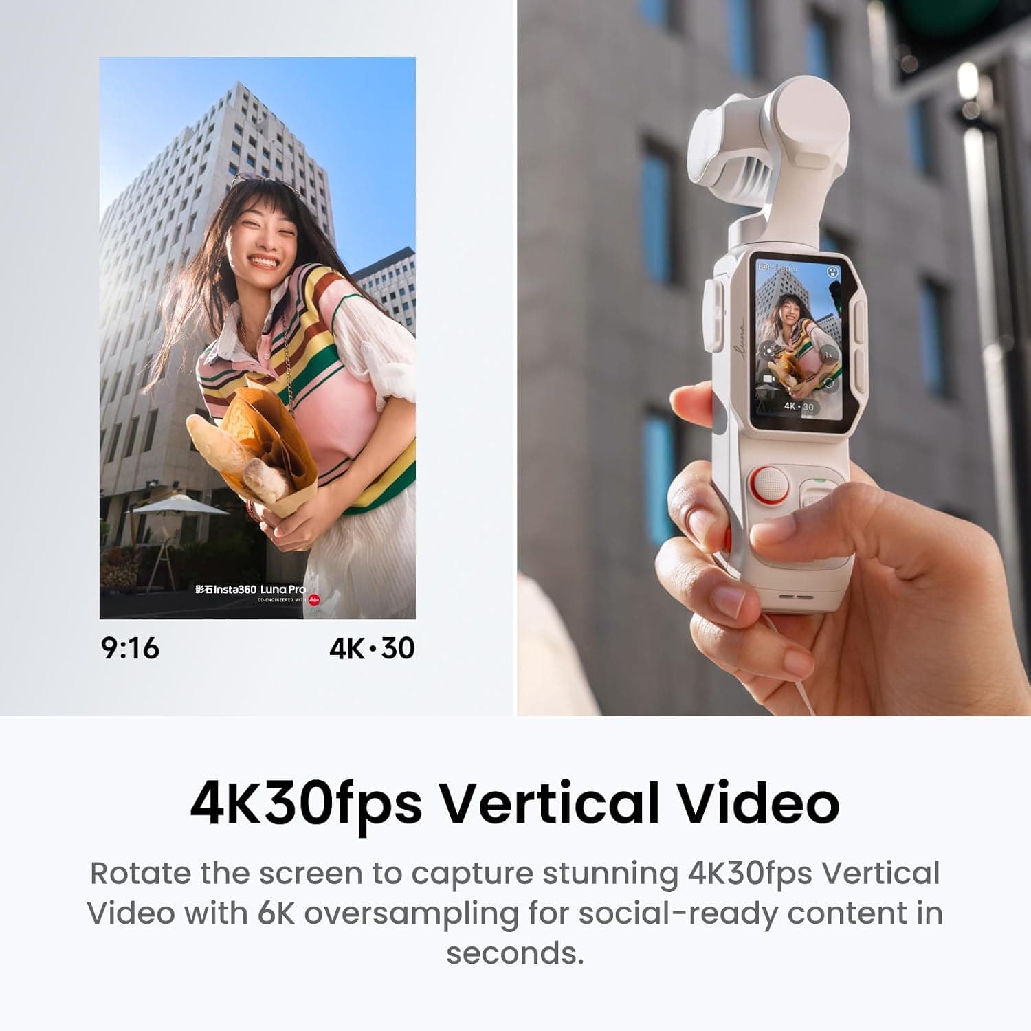 دوربین ولاگ Insta360 Luna Pro لنز Leica 8K مشکی کیهانی دوربین ولاگ Insta360 Luna Pro لنز Leica 8K مشکی کیهانی