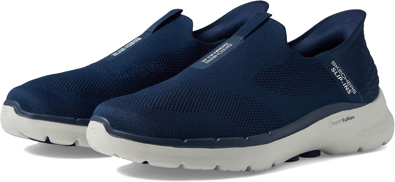 کفش پیادهروی مردانه Skechers SLIP-INS GO WALK 6 - EASY ON کفش پیادهروی مردانه Skechers SLIP-INS GO WALK 6 - EASY ON