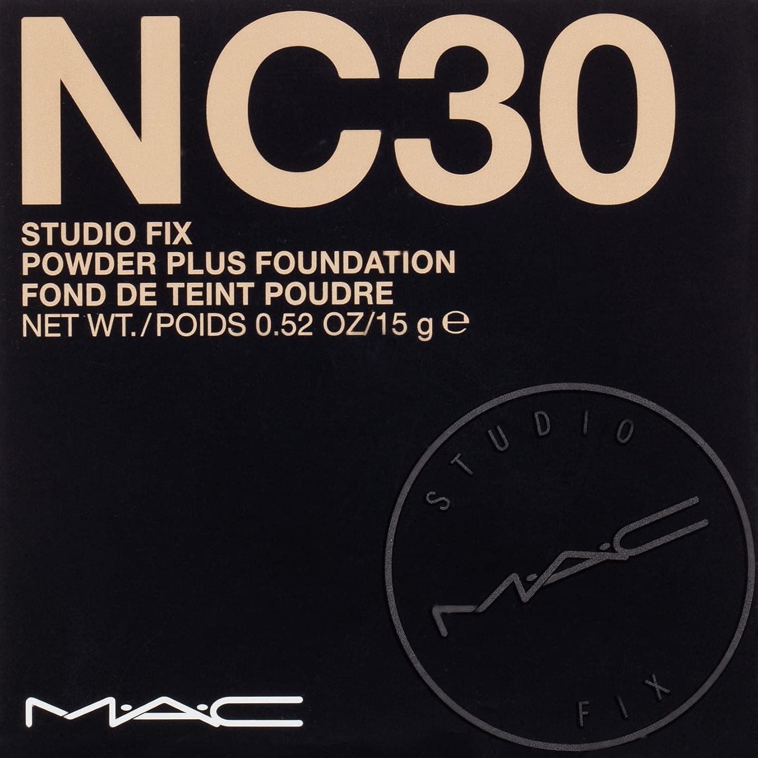 فونداسیون MAC Studio Fix Powder Plus 0.52 Oz بژ مدل Nc30 فونداسیون MAC Studio Fix Powder Plus 0.52 Oz بژ مدل Nc30
