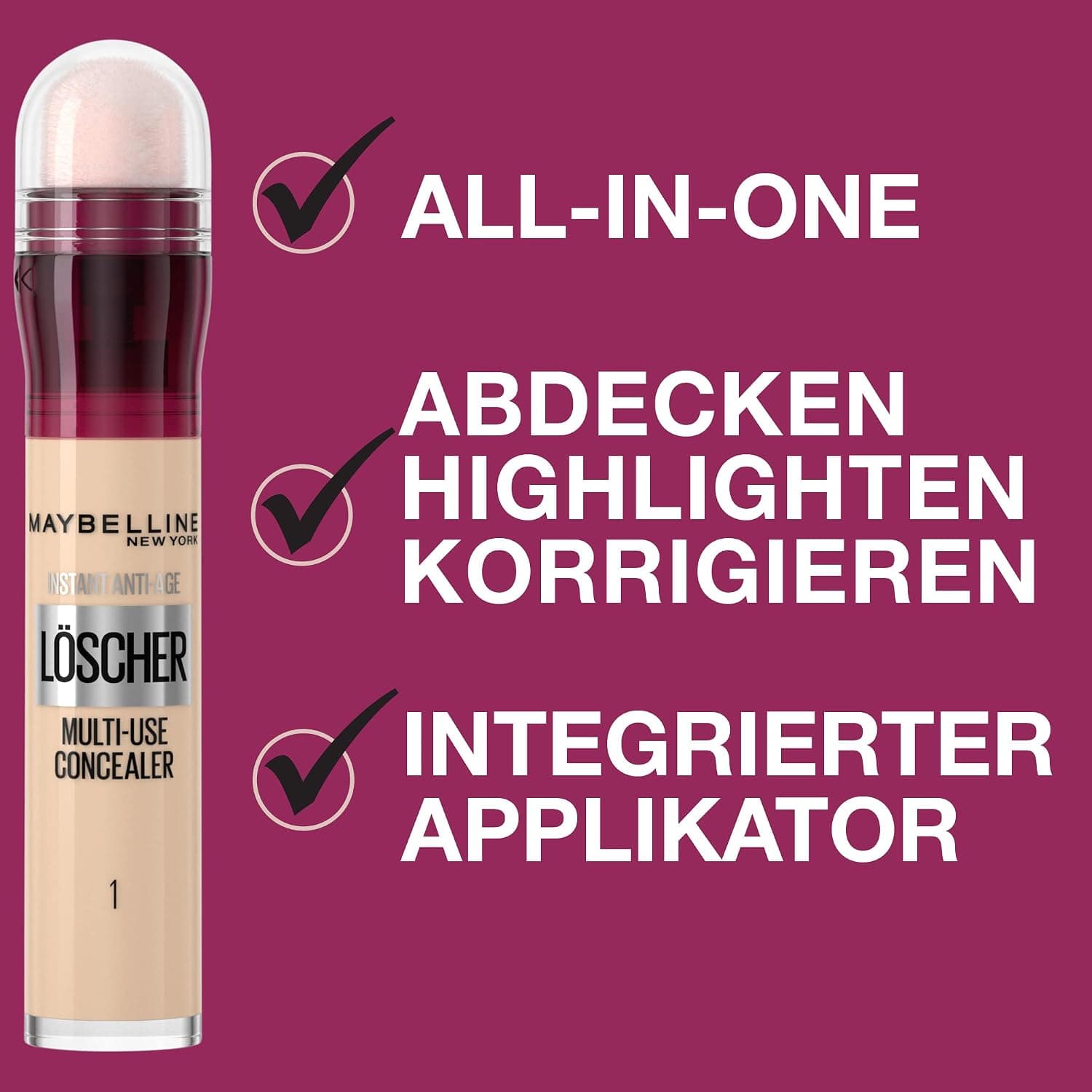 کانسیلر MAYBELLINE برای پوشاندن تیرگی دور چشم، شماره 145 Warm Olive، 6.8 ml کانسیلر MAYBELLINE برای پوشاندن تیرگی دور چشم، شماره 145 Warm Olive، 6.8 ml
