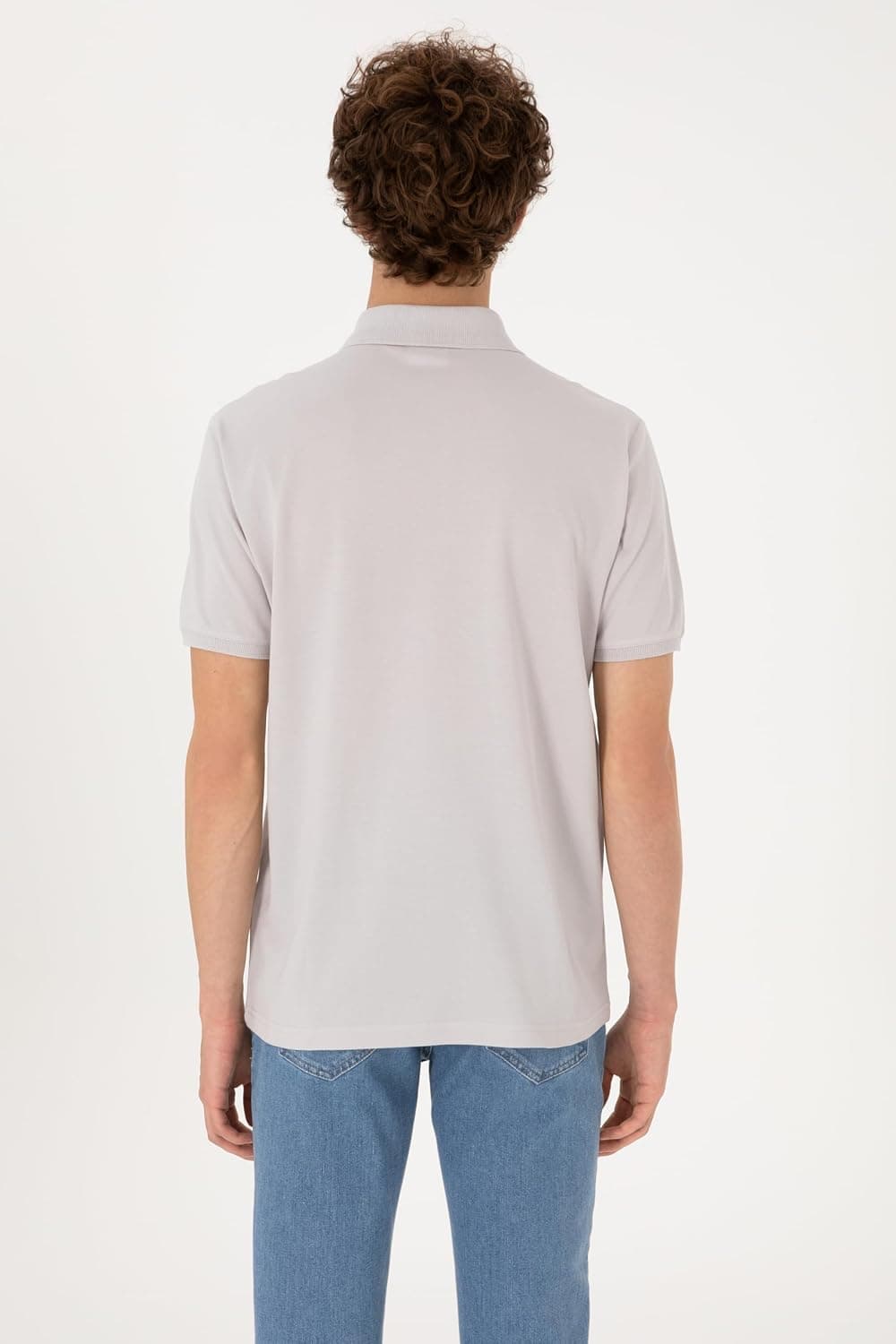 تیشرت مردانه U.S. POLO ASSN. خاکستری روشن مدل 50306811-VR001 تیشرت مردانه U.S. POLO ASSN. خاکستری روشن مدل 50306811-VR001