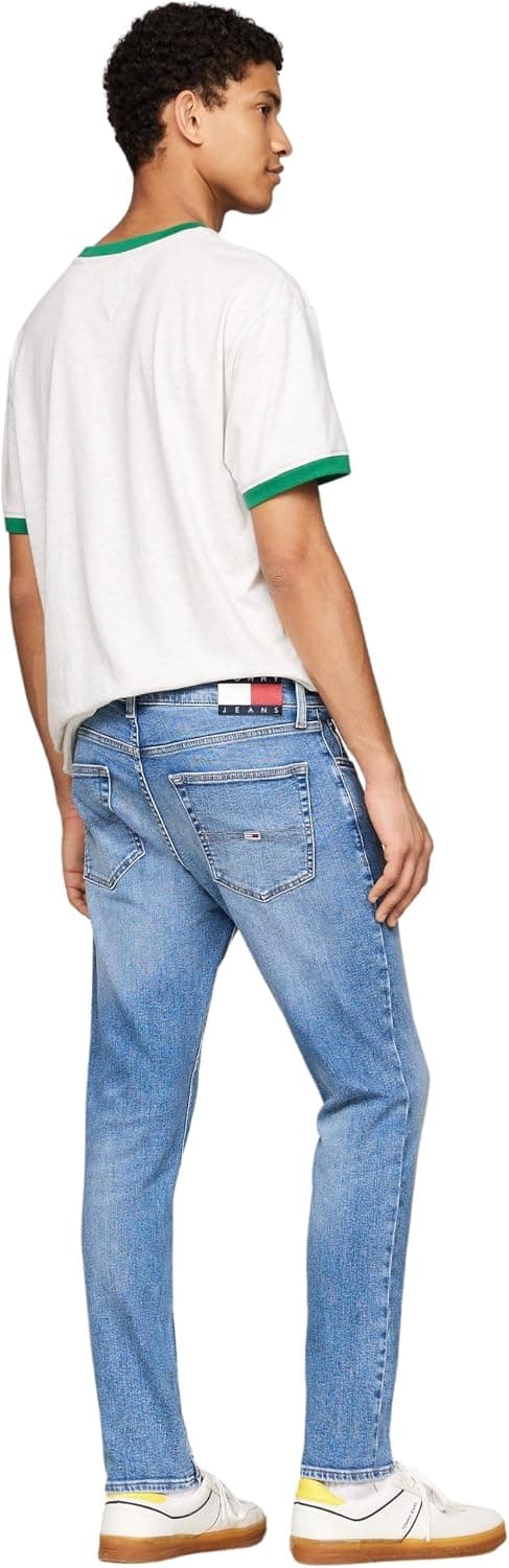 شلوار جین مردانه Tommy Jeans مدل AUSTIN SLIM CH0237 شلوار جین مردانه Tommy Jeans مدل AUSTIN SLIM CH0237