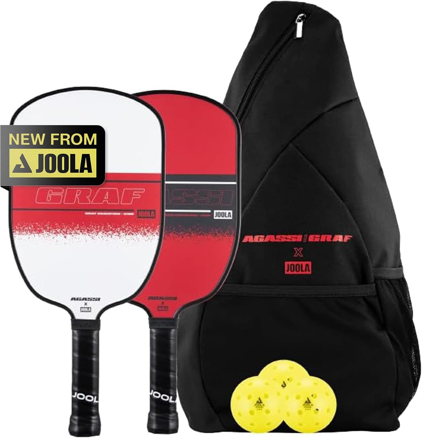 راکت پیکلبال JOOLA فیبر کربنی 16mm مدل GRAF Edge راکت پیکلبال JOOLA فیبر کربنی 16mm مدل GRAF Edge