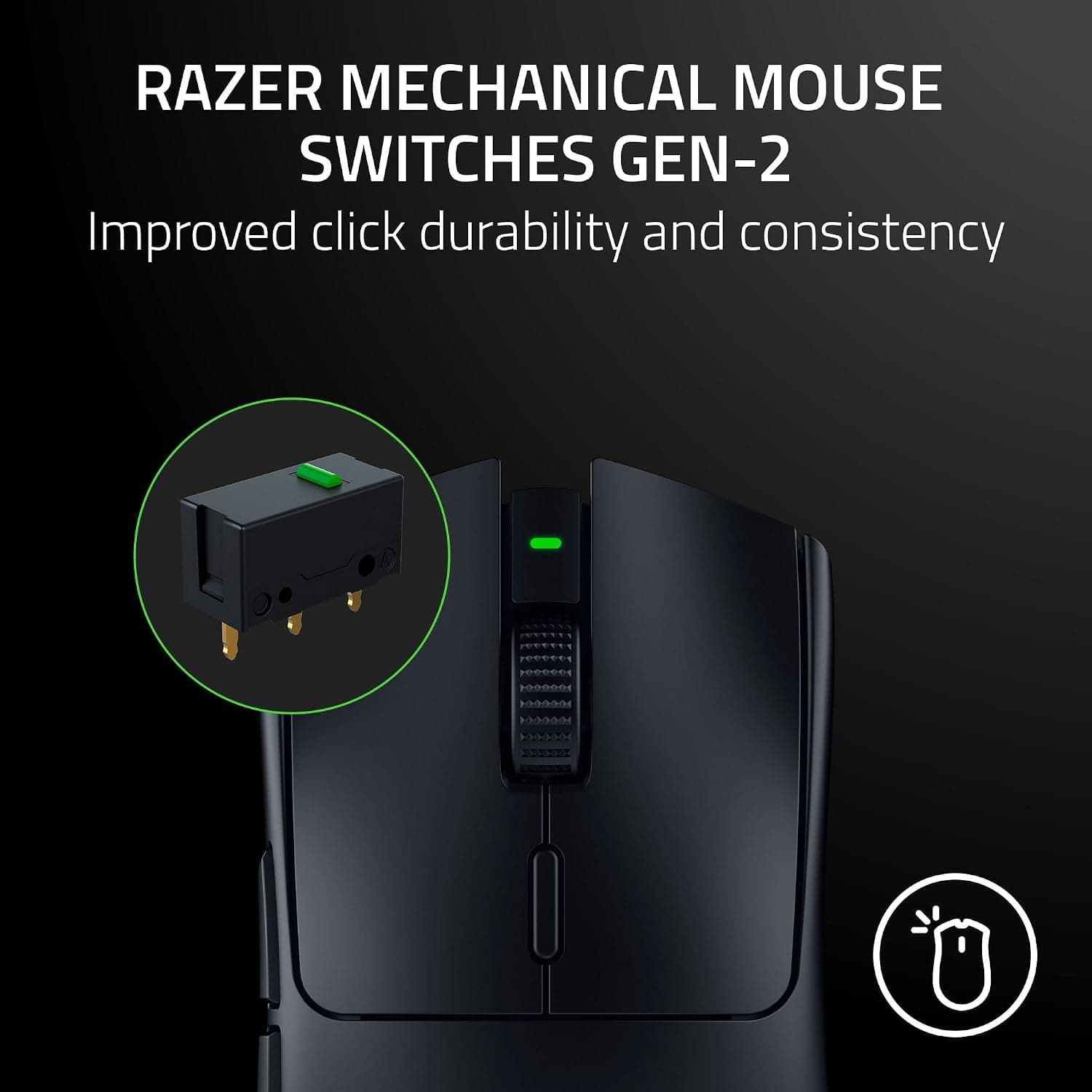 ماوس بیسیم گیمینگ Razer با حسگر نوری Focus Pro 30K مدل Viper V3 HyperSpeed مشکی ماوس بیسیم گیمینگ Razer با حسگر نوری Focus Pro 30K مدل Viper V3 HyperSpeed مشکی