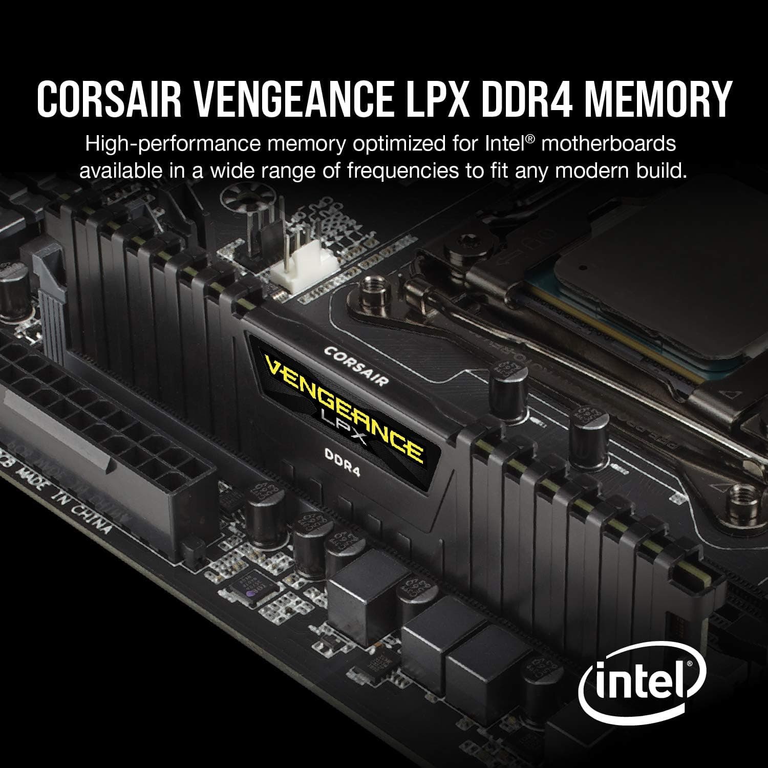 رم دسکتاپ Corsair Vengeance LPX 32GB (2 x 16GB) DDR4 3200MHz C16 کیت مشکی رم دسکتاپ Corsair Vengeance LPX 32GB (2 x 16GB) DDR4 3200MHz C16 کیت مشکی