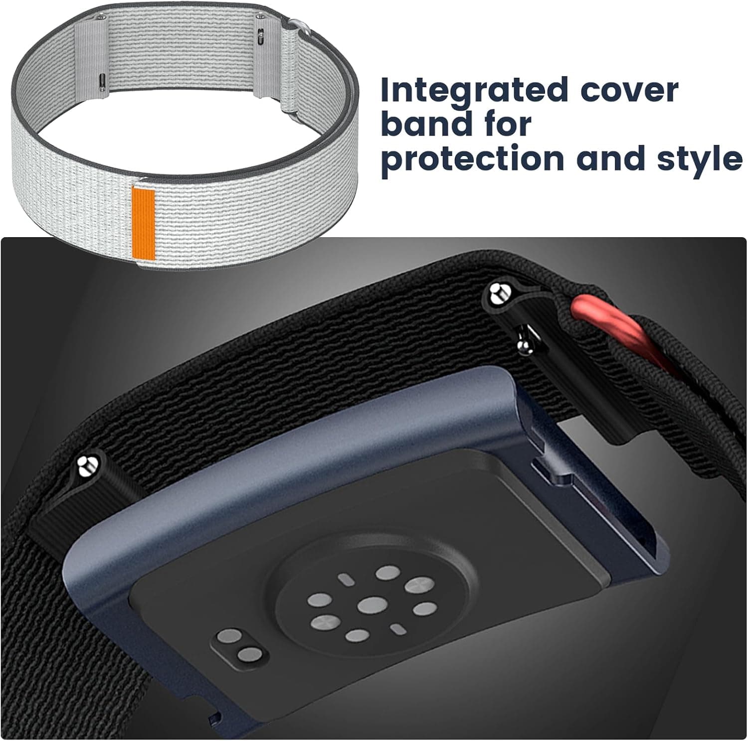 بند ساعت BlikWyt نایلونی ورزشی چسبی سازگار با Amazfit Helio Strap بند ساعت BlikWyt نایلونی ورزشی چسبی سازگار با Amazfit Helio Strap