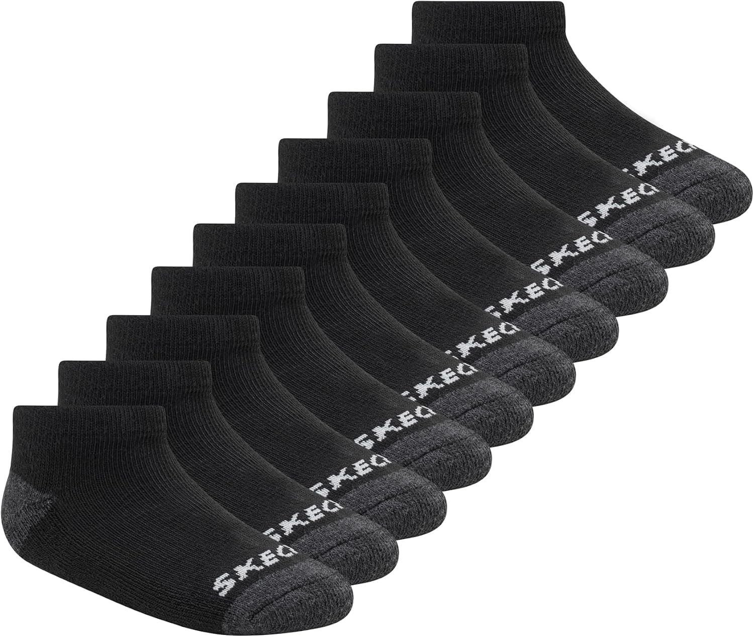 جوراب پسرانه Skechers بسته 10 Pack نو شو ورزشی دویدن جوراب پسرانه Skechers بسته 10 Pack نو شو ورزشی دویدن